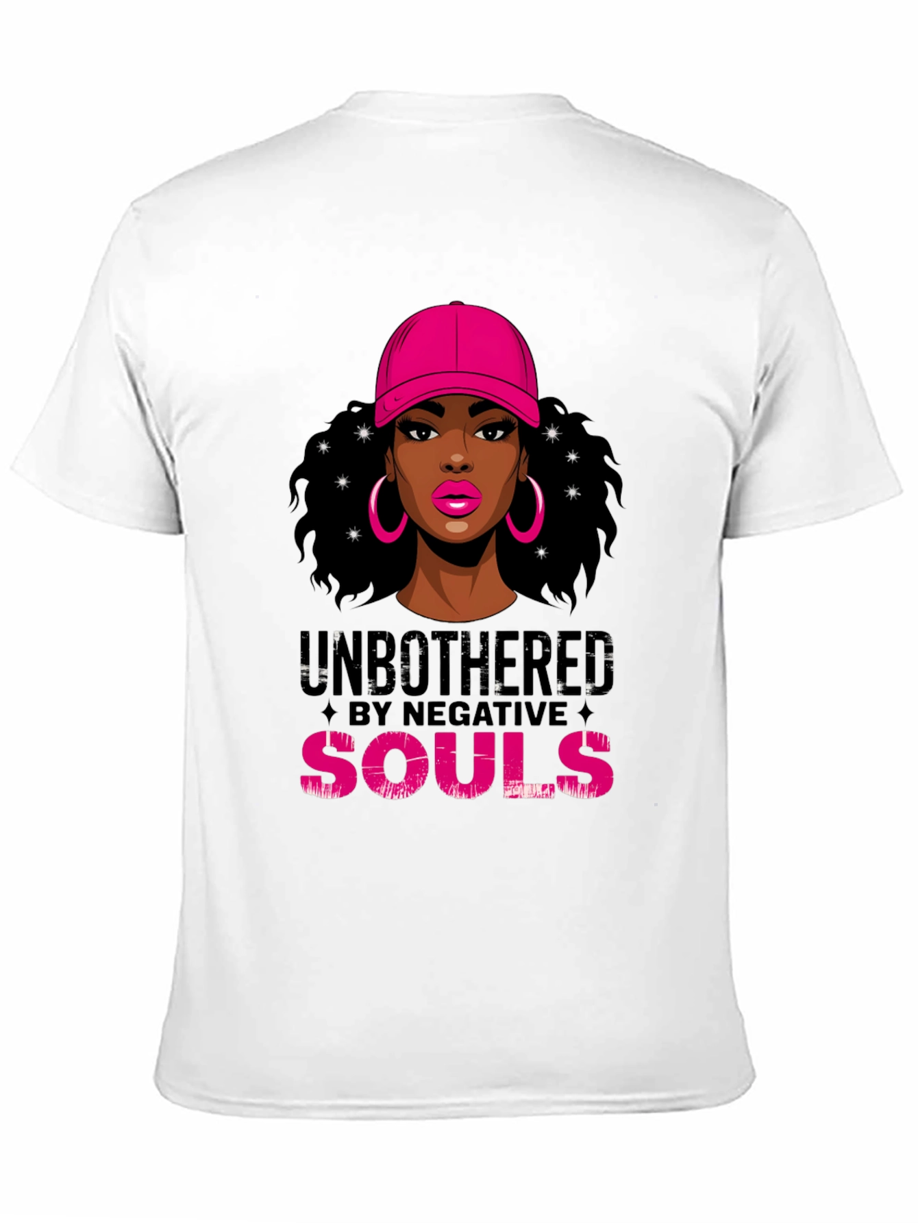 Black Unbothered Graphic Tee - Stylish Women's T-Shirt view 11