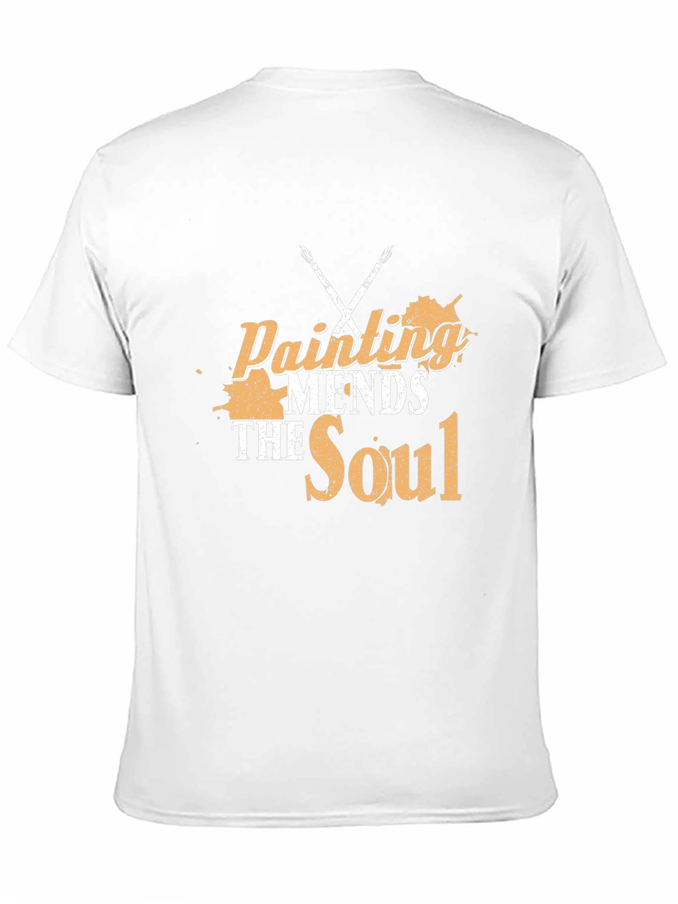 Painting Mends The Soul T-Shirt | Artsy Tee - 11