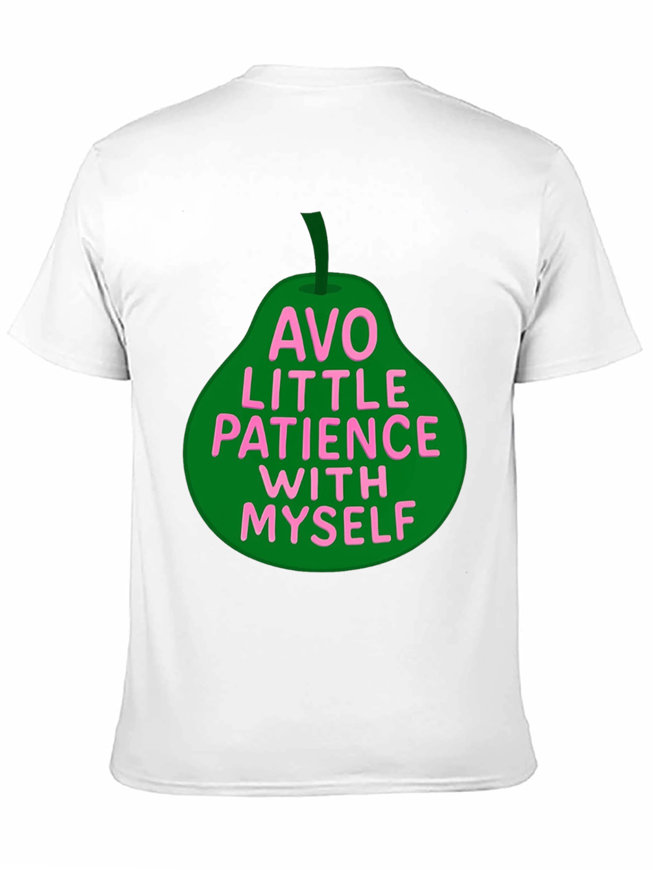 Black Avo Little Patience T-Shirt view 11