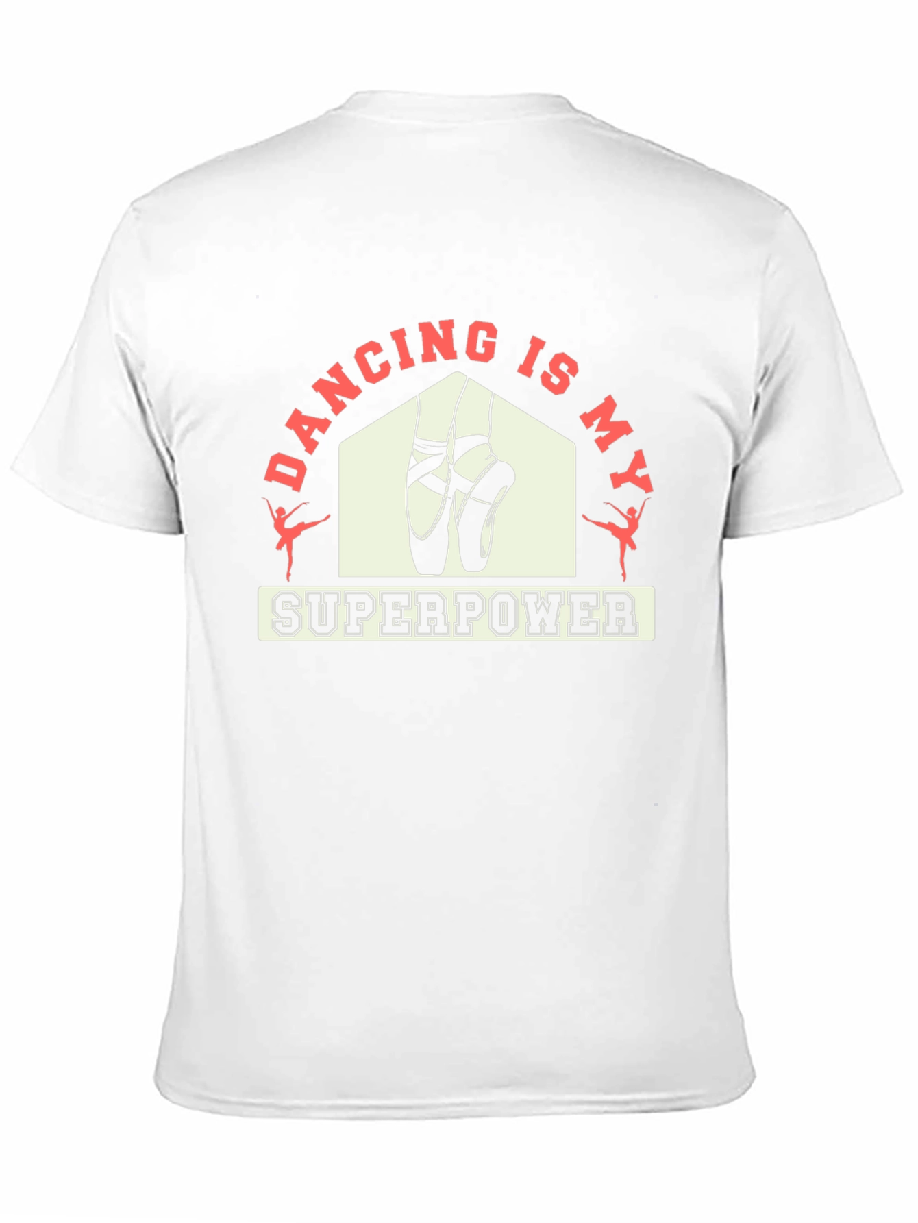 Black Dancing Is My Superpower Black T-Shirt view 11