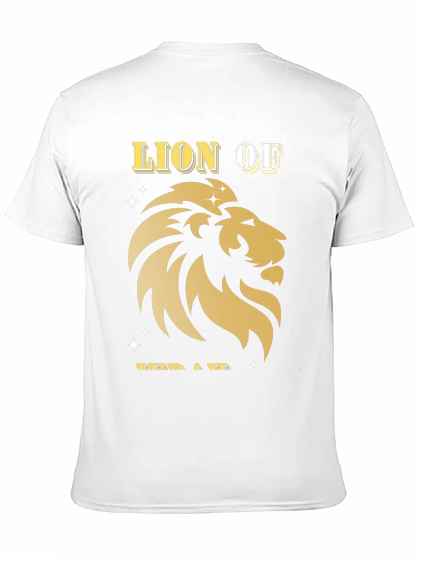 Black Lion of Judah Graphic Tee - Black Cotton Blend view 11