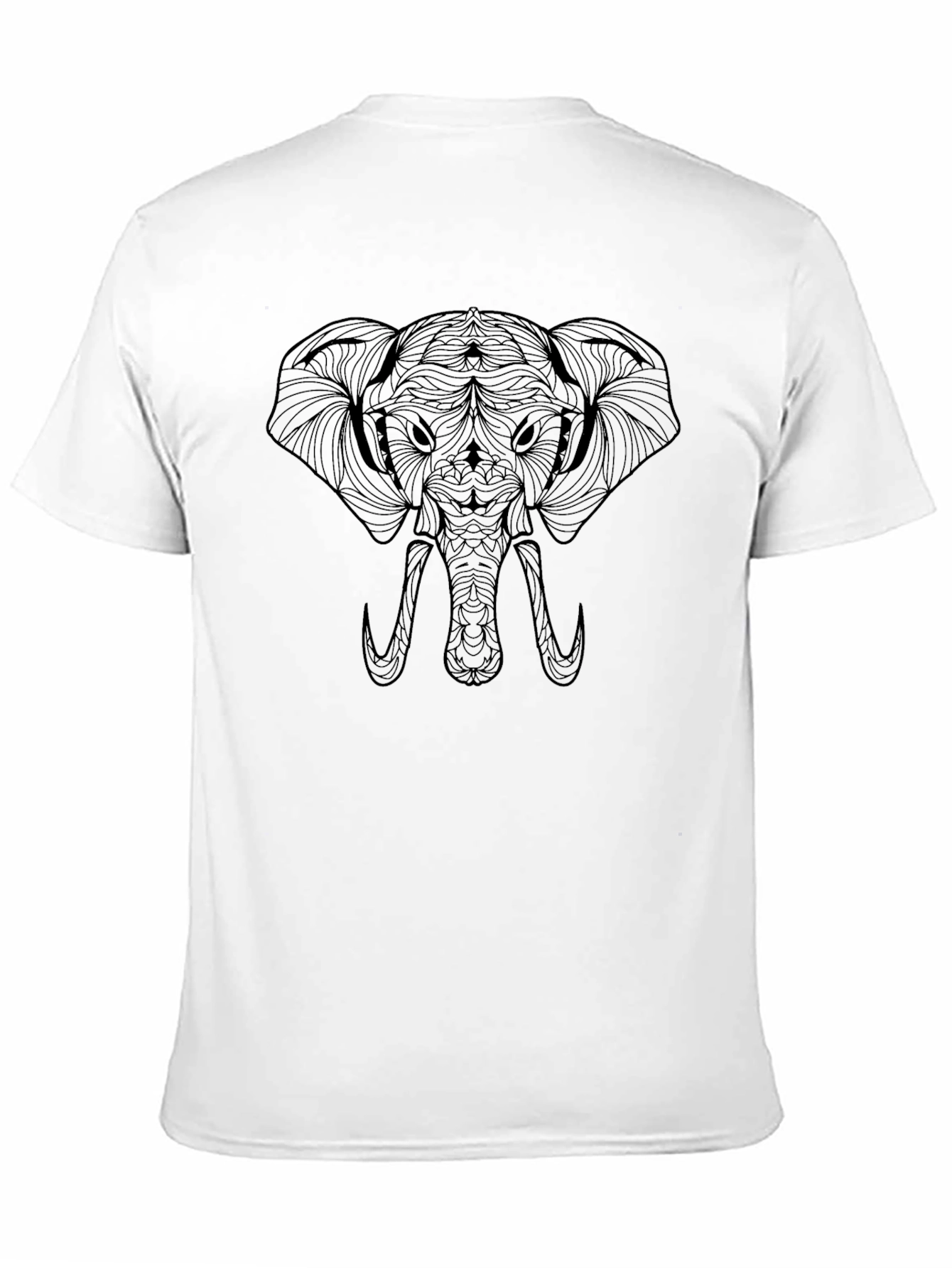 Black Elephant Graphic Tee - Stylish Menswear - 11