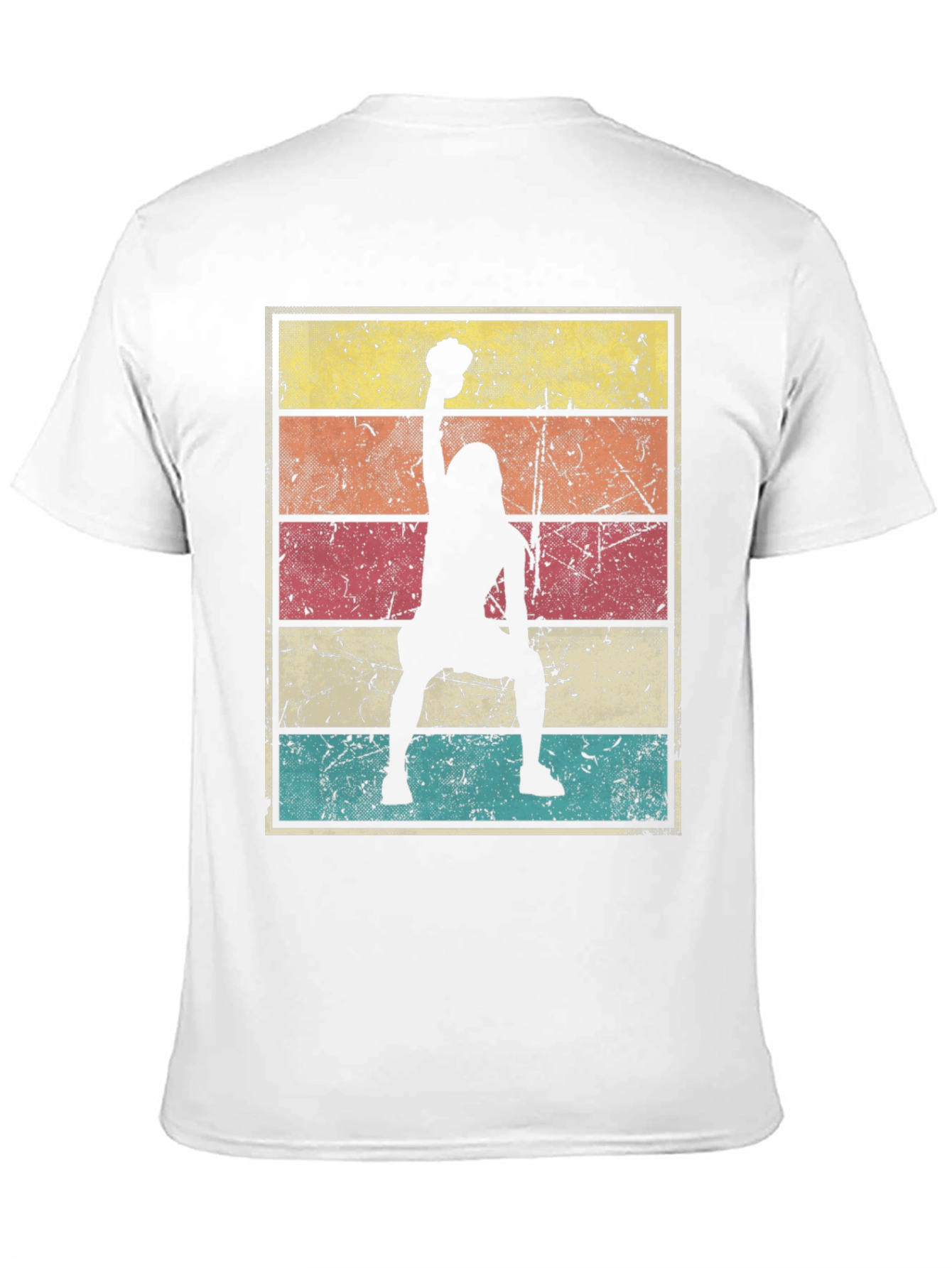 Black Retro Workout T-Shirt view 11