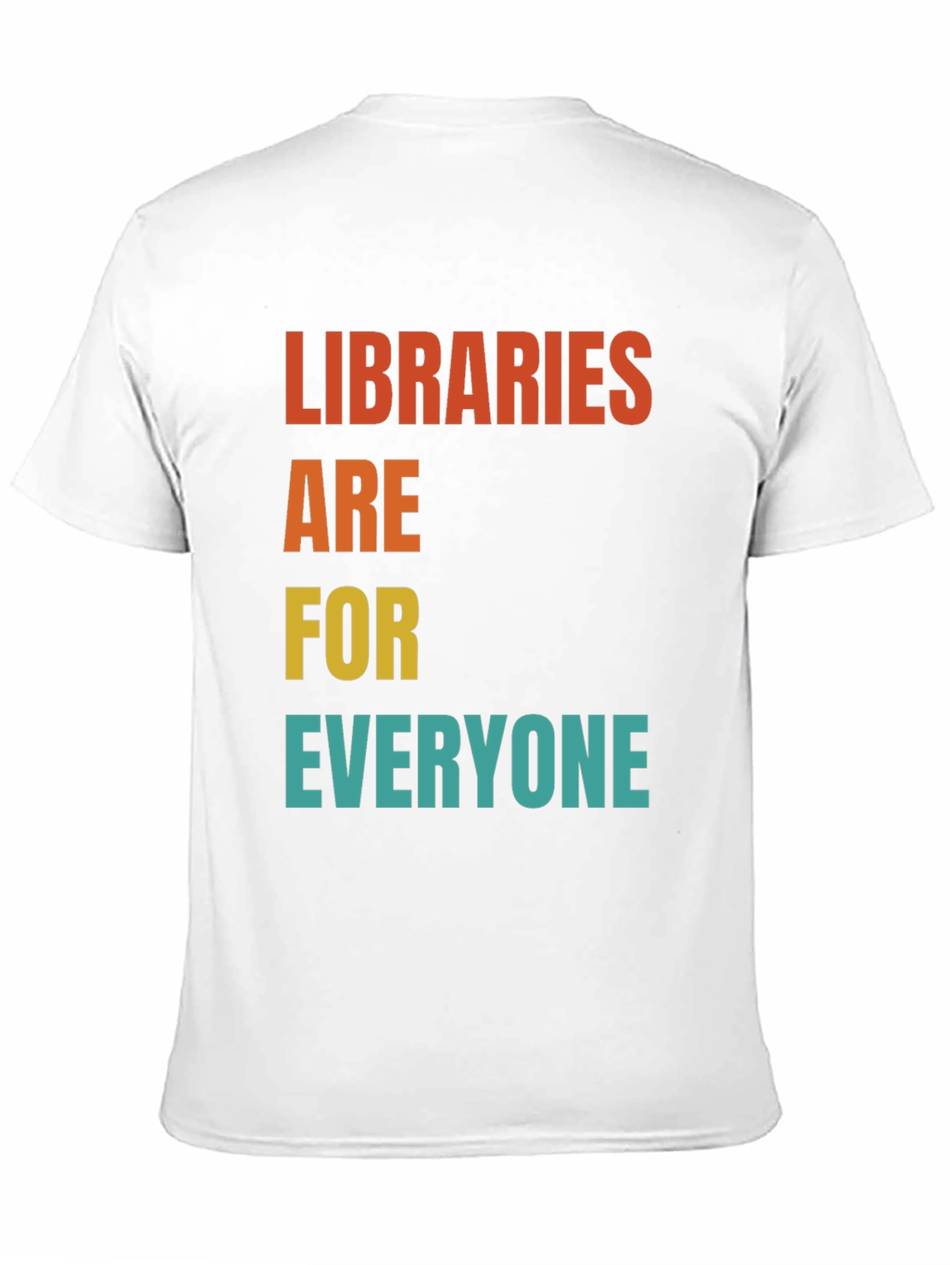 Black Libraries Are For Everyone T-Shirt view 11