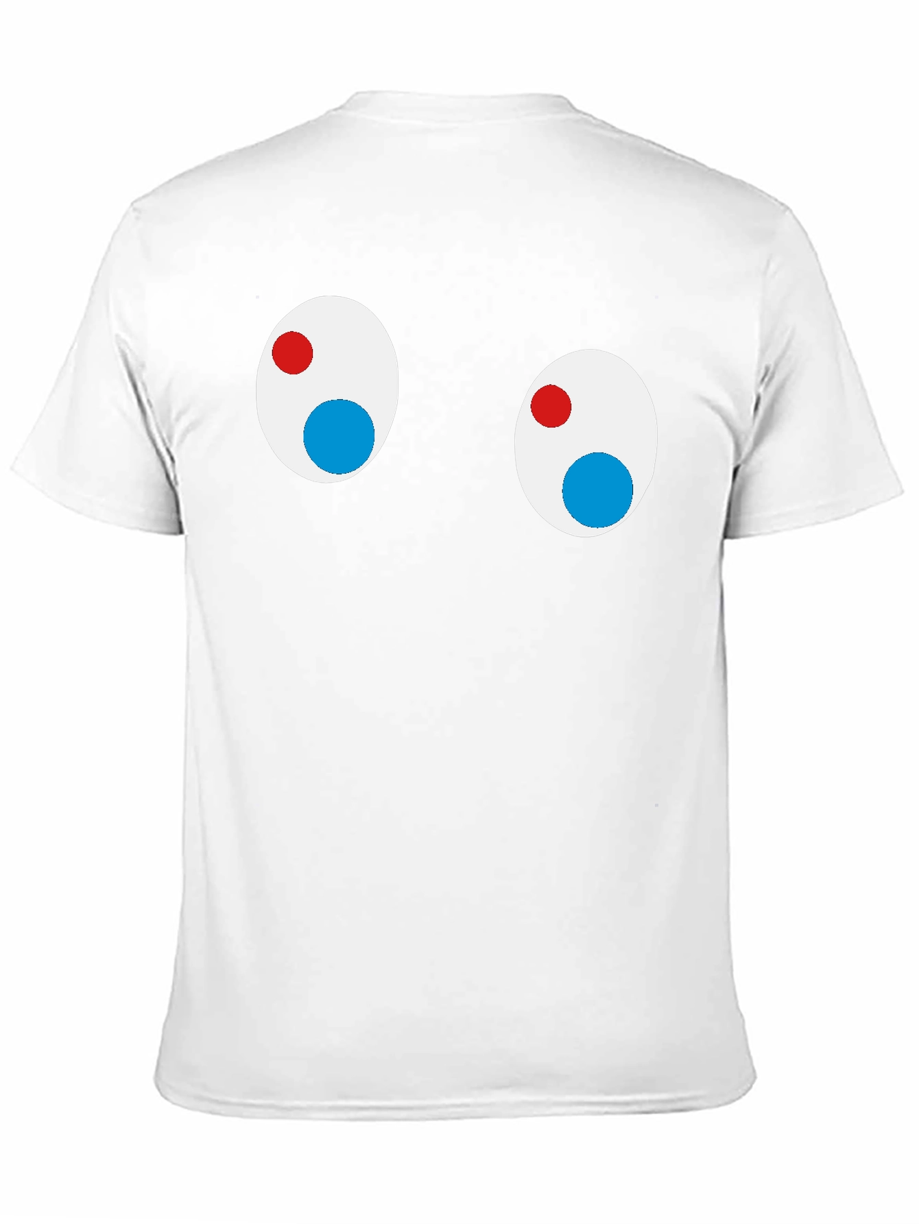 Black Funny Googly Eyes Black T-Shirt view 11