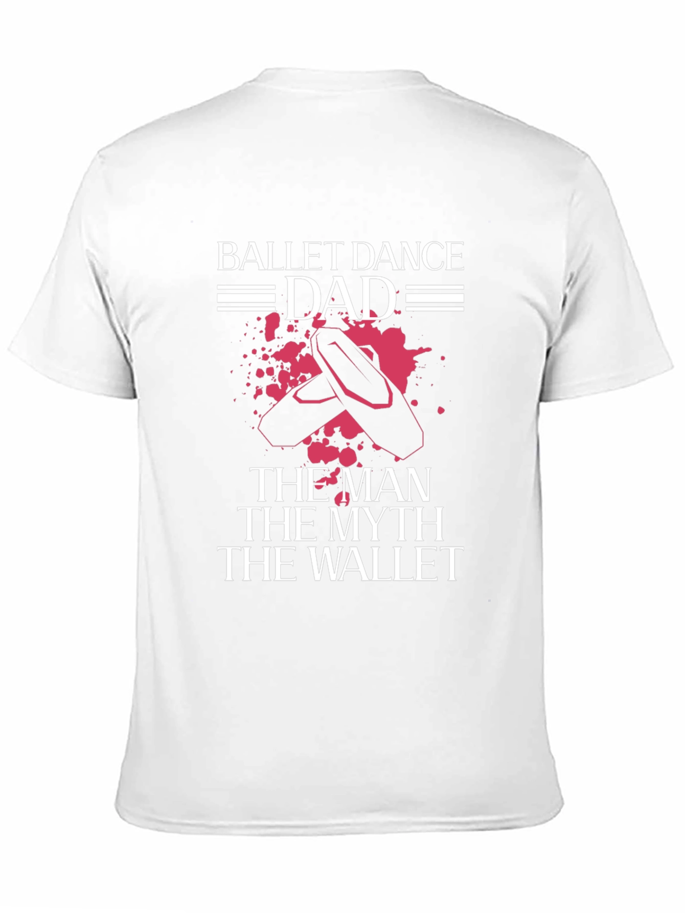 Black Ballet Dance Dad T-Shirt - The Man, The Myth, The Wallet view 11