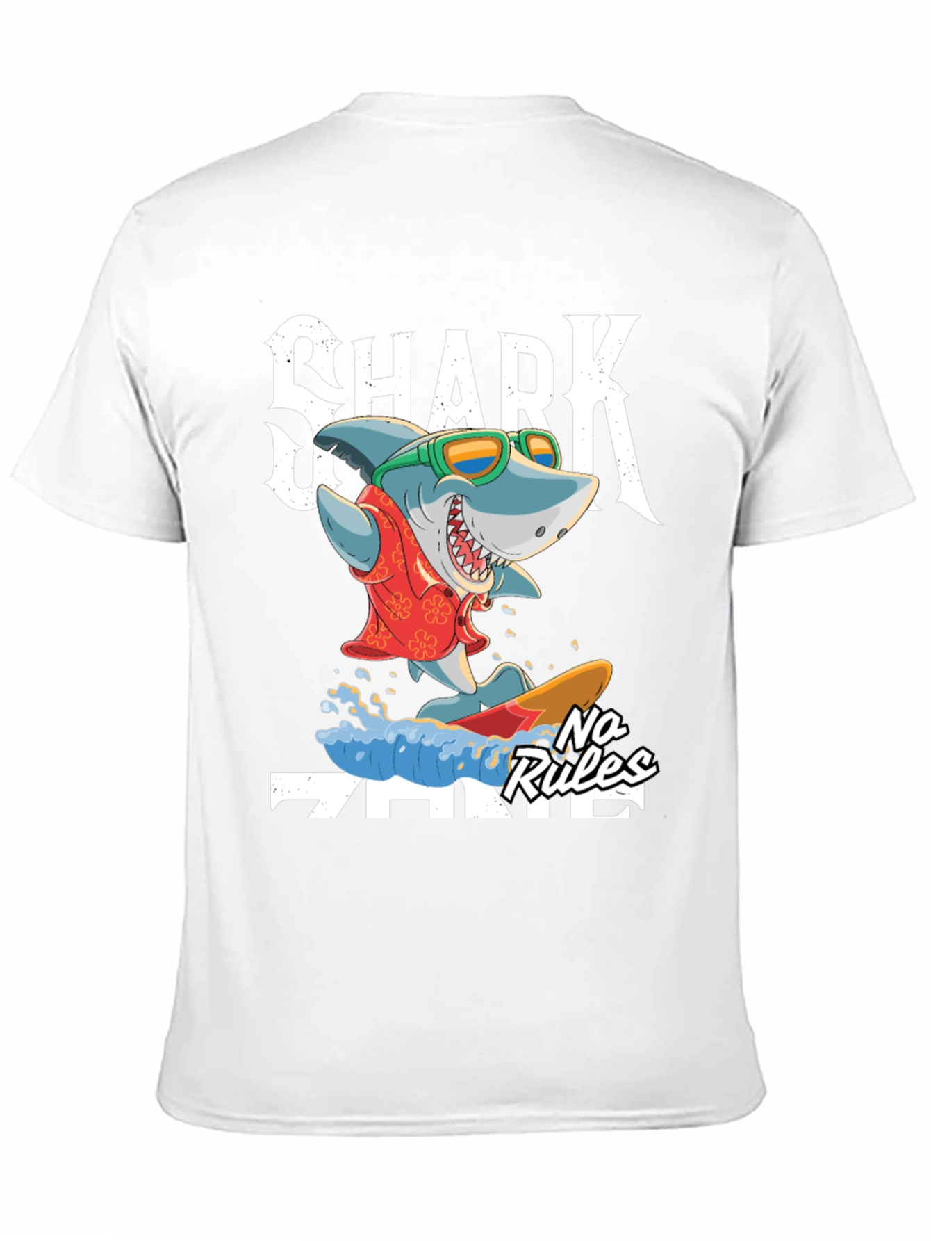 Shark Zone No Rules Graphic Tee - 11