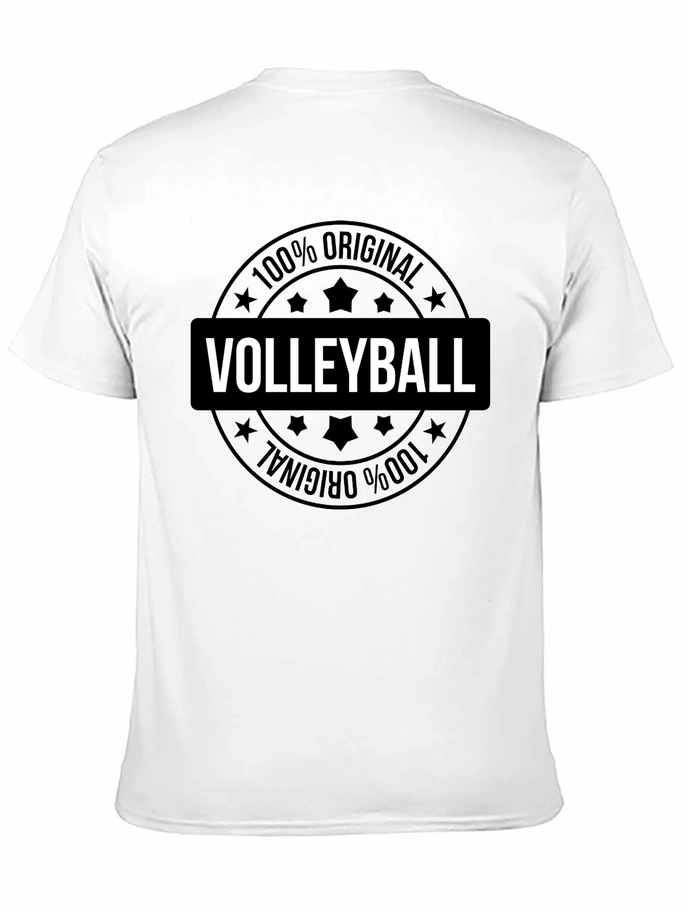 Black Volleyball 100% Original Graphic T-Shirt view 11