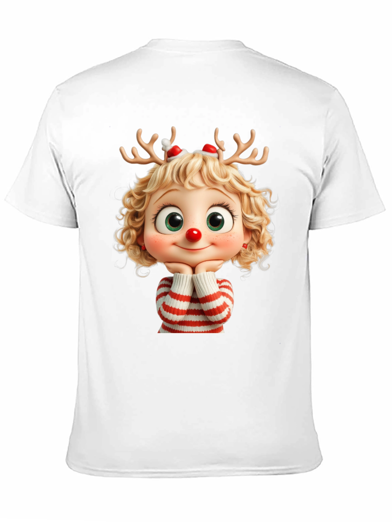 Festive Holiday Cartoon T-Shirt - 11