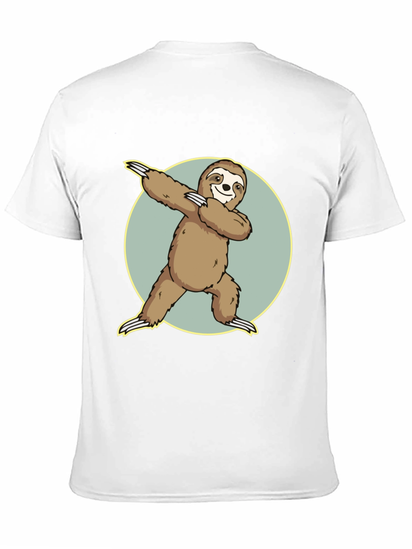 Black Sloth Dabbing T-Shirt - Funny Animal Tee view 11
