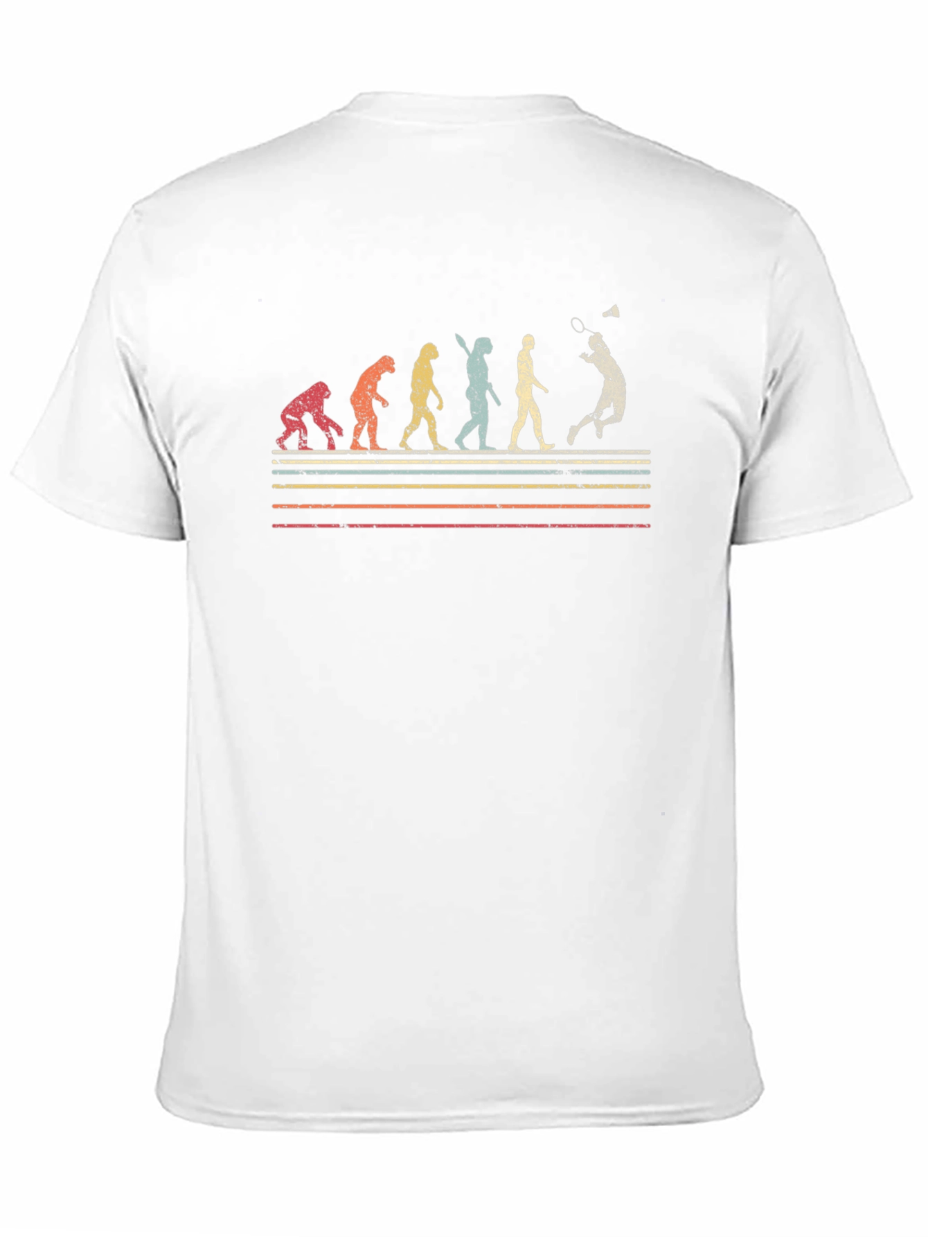 Black Badminton Evolution Graphic Tee view 11