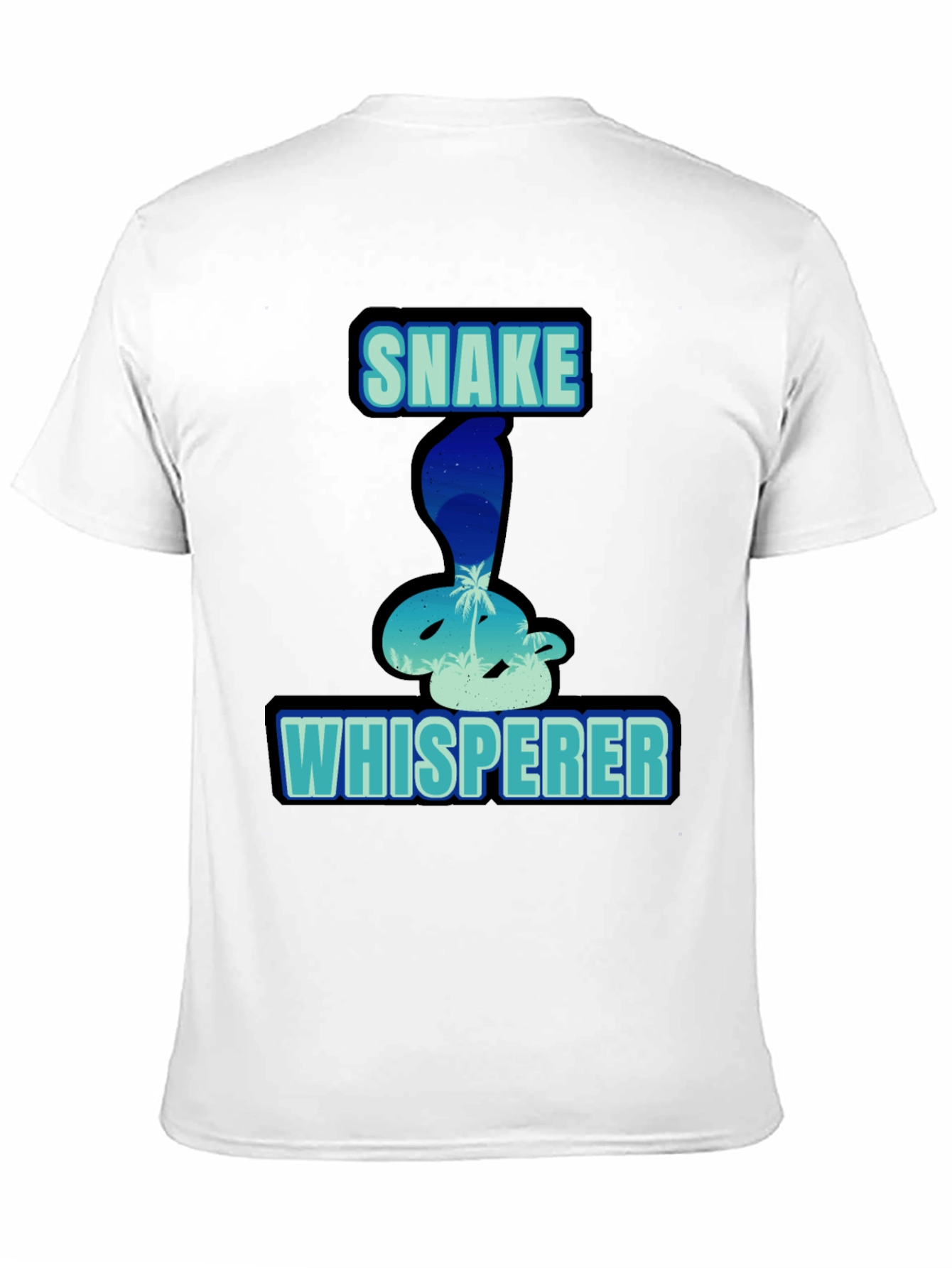Black Snake Whisperer Graphic T-Shirt view 11
