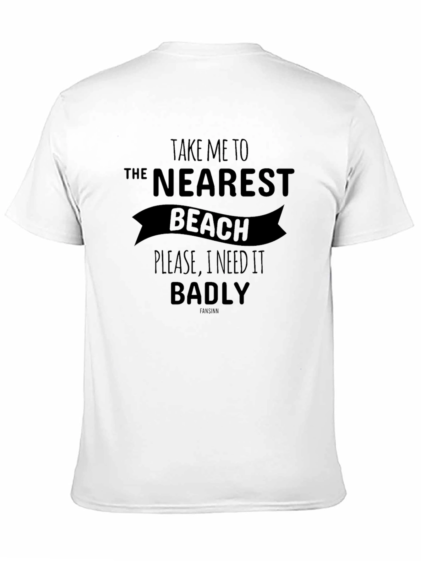 Black Take Me To The Nearest Beach Graphic T-Shirt view 11