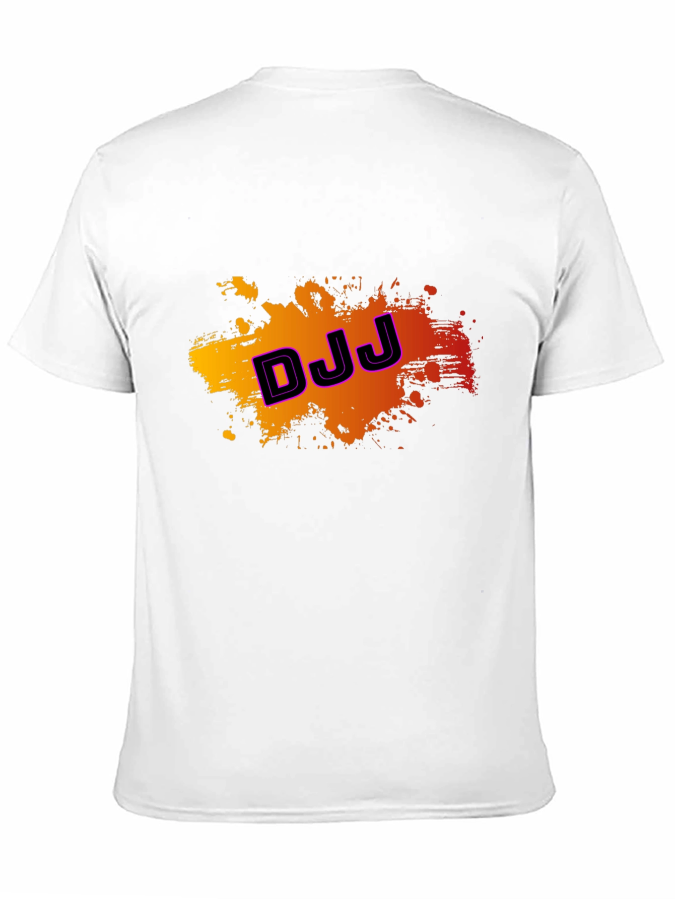 Black DJJ Graphic Print Black Tee view 11