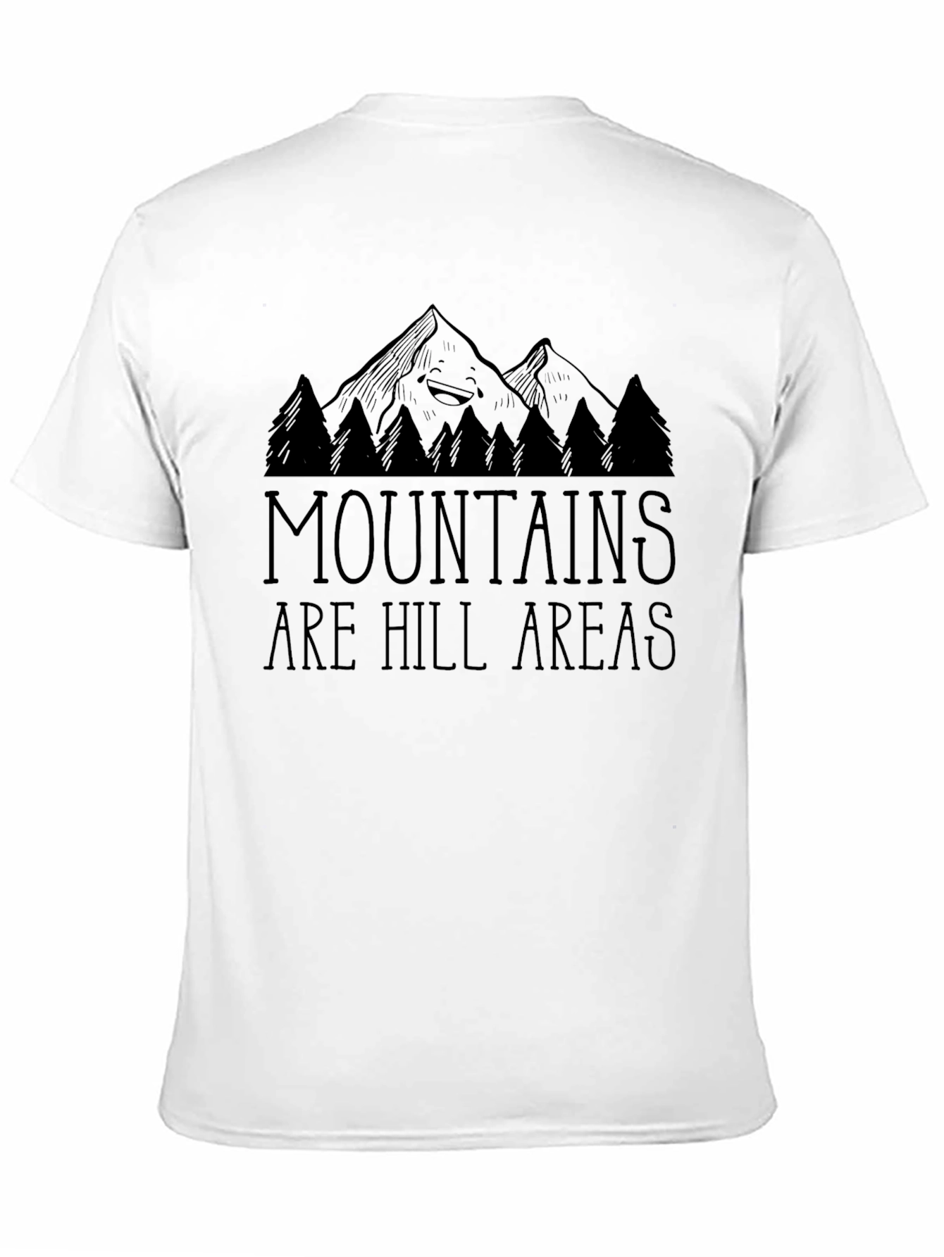 Black Mountains Are Hill Areas Black T-Shirt view 11