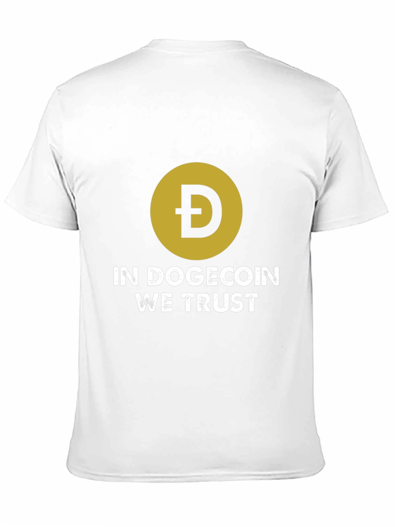 Black In Dogecoin We Trust Black T-Shirt view 11
