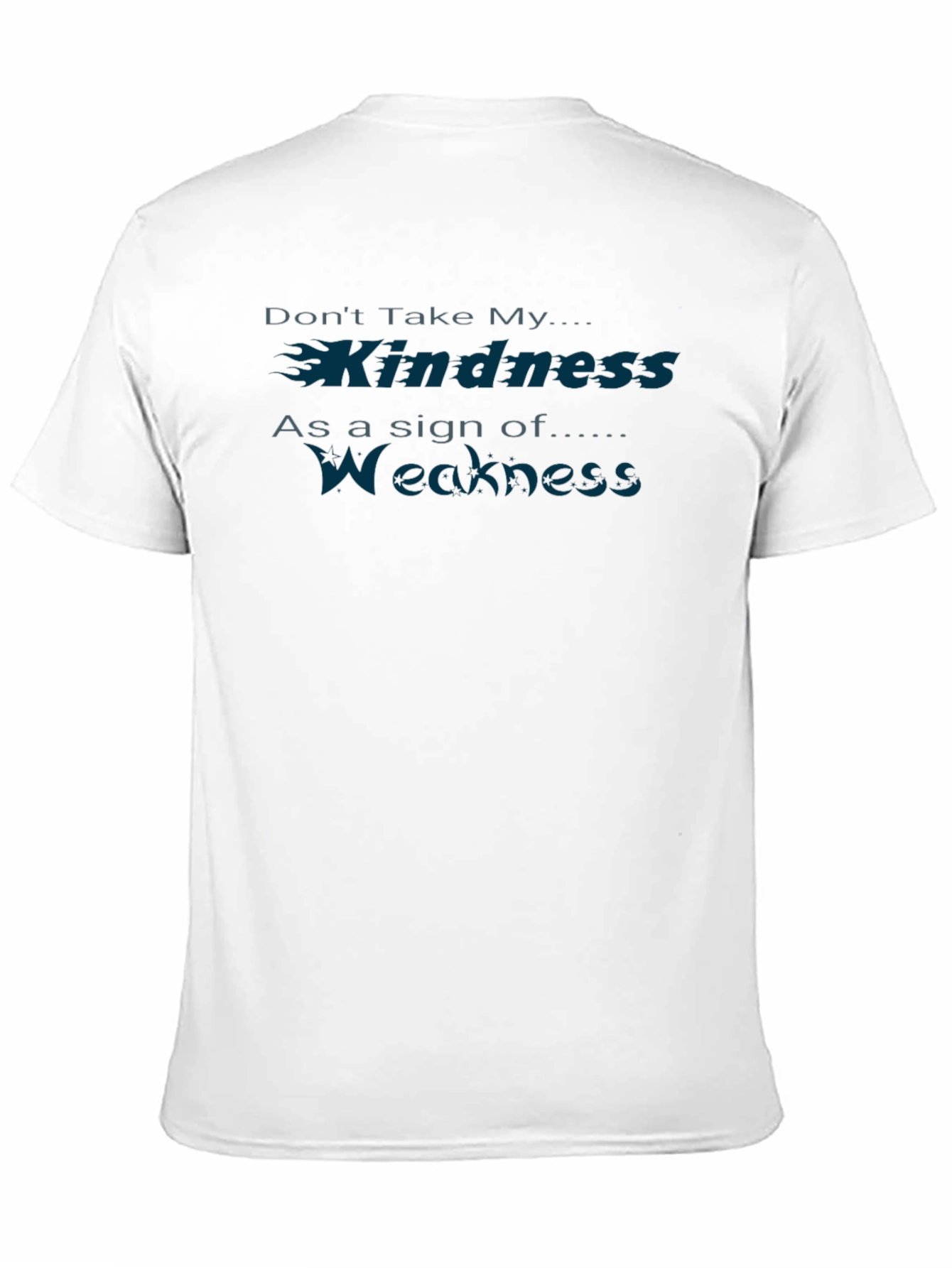 Black Kindness is Not Weakness Graphic Tee view 11