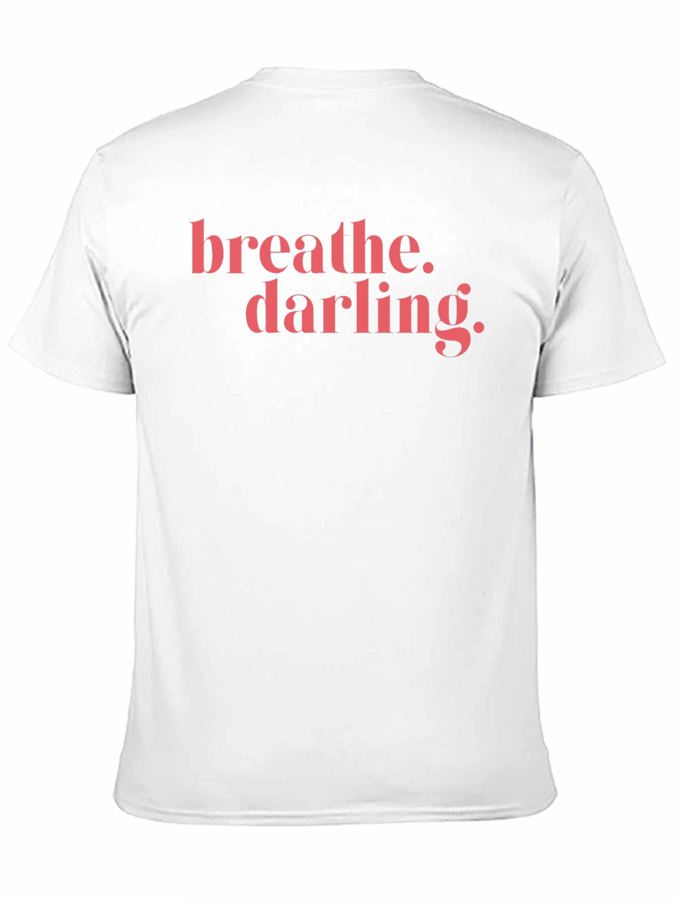 Black Breathe Darling Graphic Tee - Soft Cotton Comfort view 11