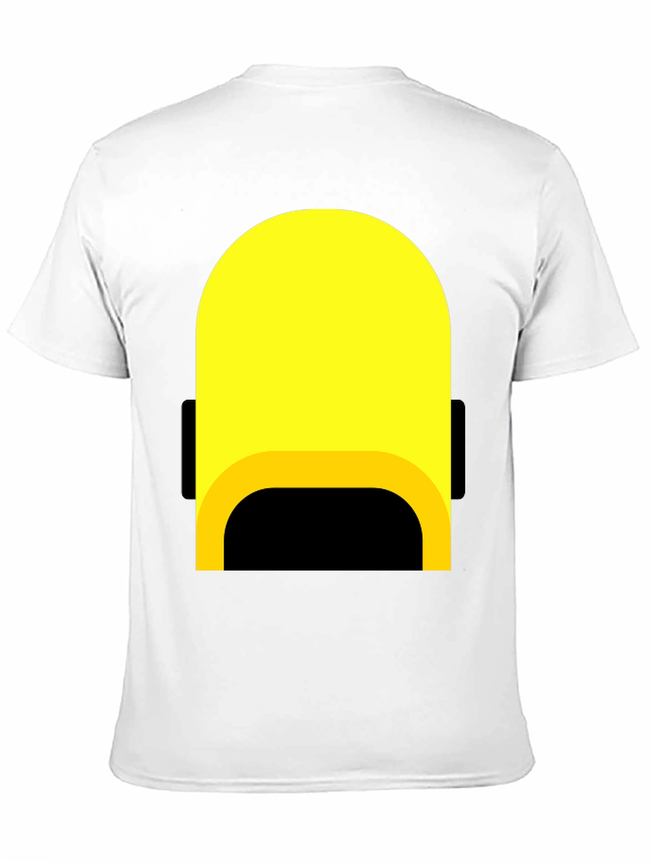 Black Minimalist Character Graphic T-Shirt view 11