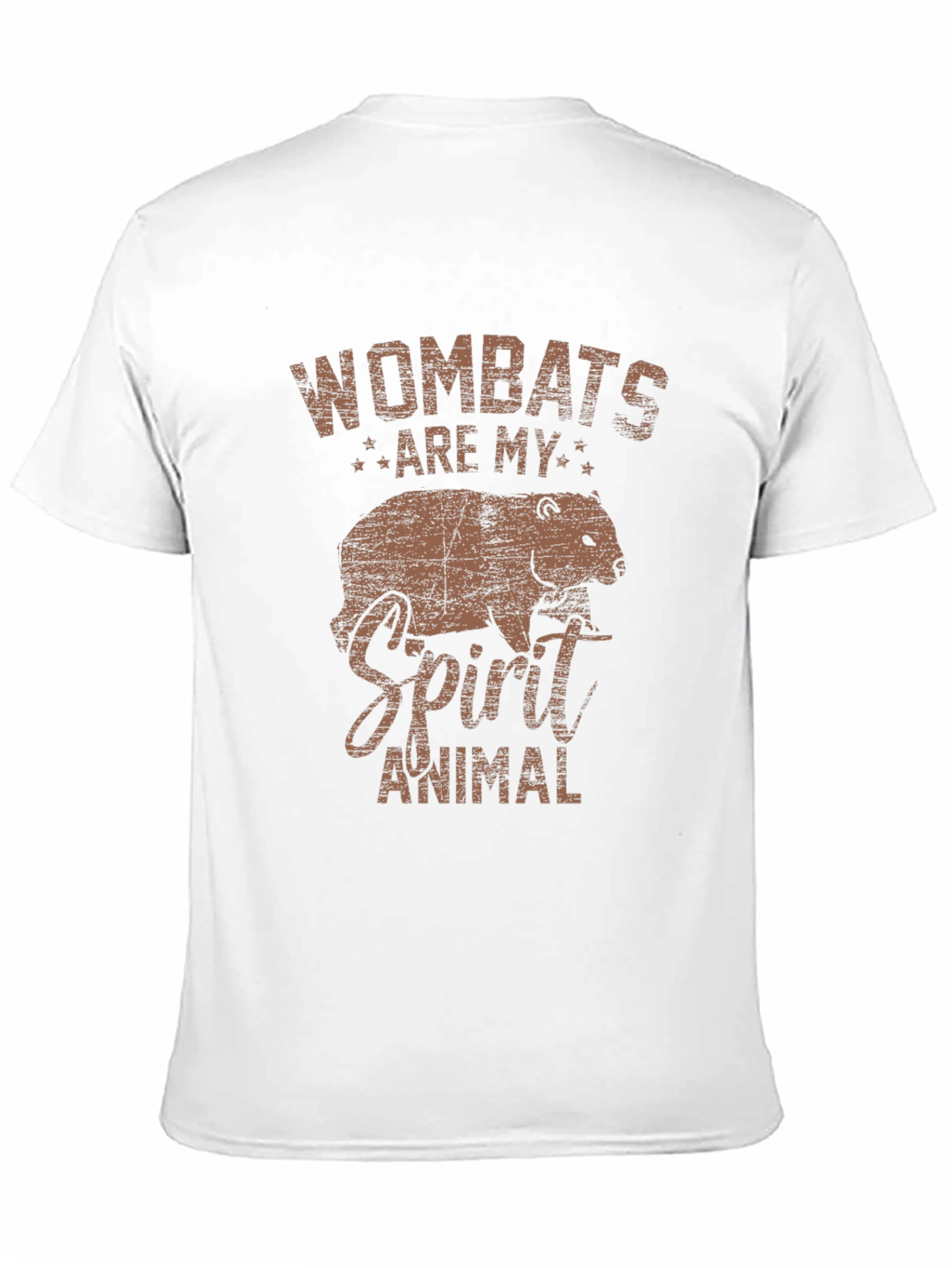 Black Wombats Are My Spirit Animal Graphic Tee view 11