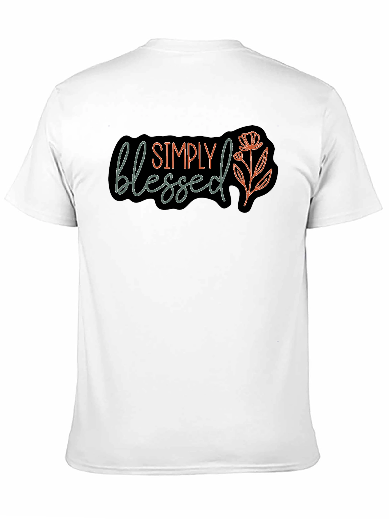 Black Simply Blessed Graphic Tee view 11