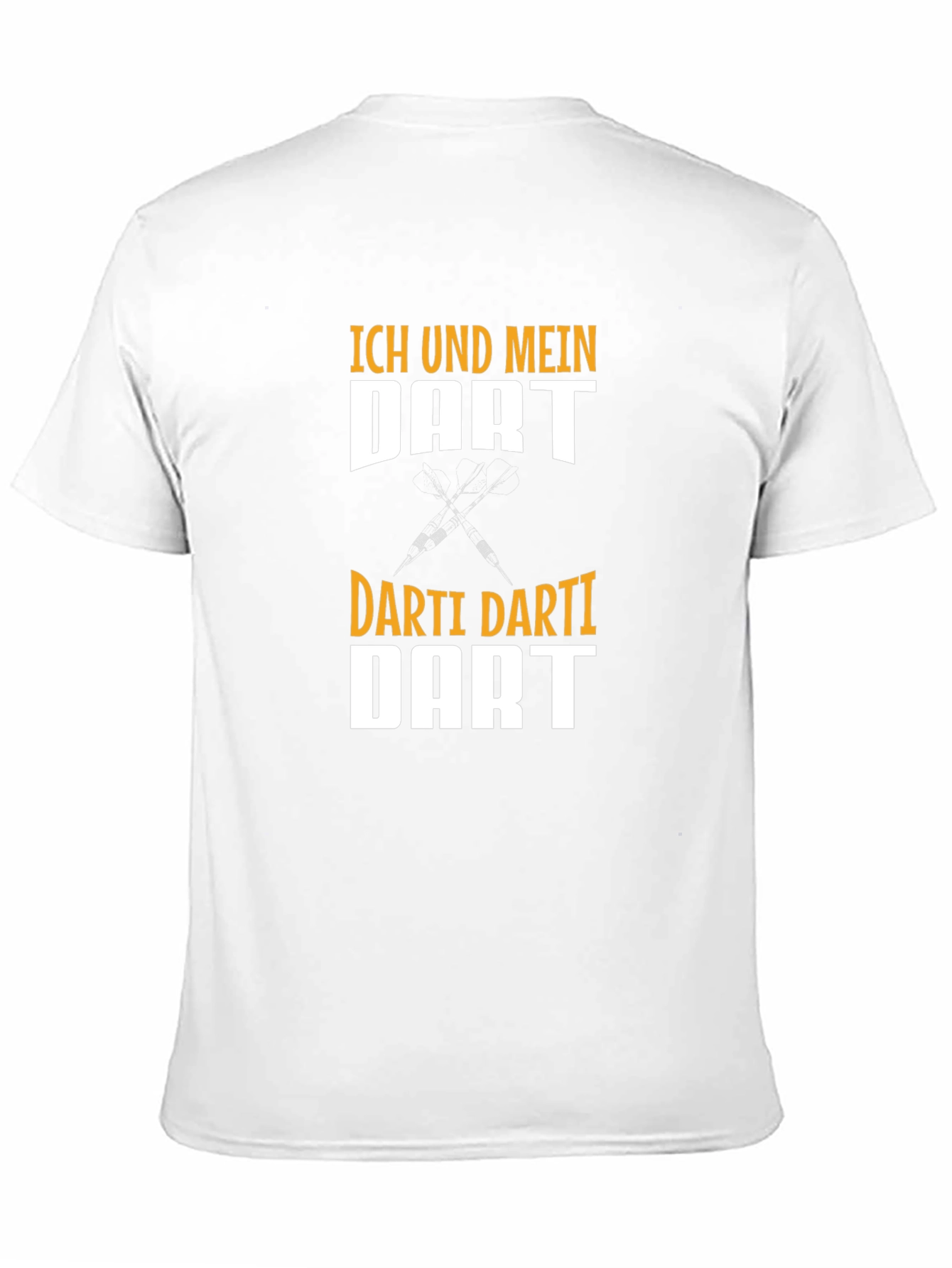 Black Ich Und Mein Dart T-Shirt - Dart Player Gift view 11