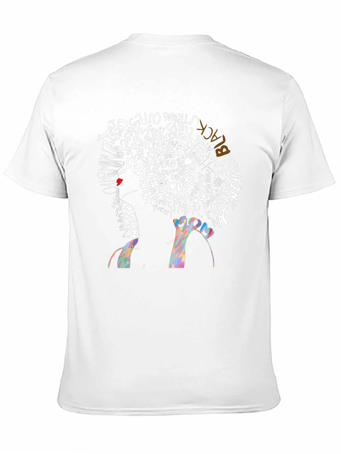 Black Empowered Black Woman Graphic Tee view 11