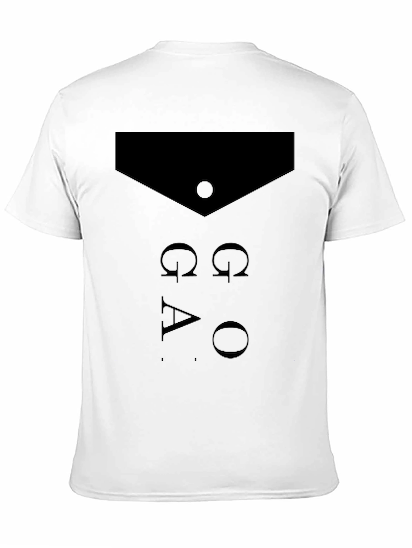 Black Omega Alpha Omega T-Shirt - Men's Black Graphic Tee view 11