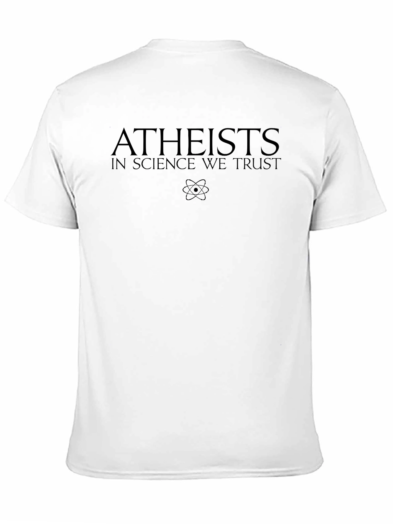 Black Atheists In Science We Trust T-Shirt view 11