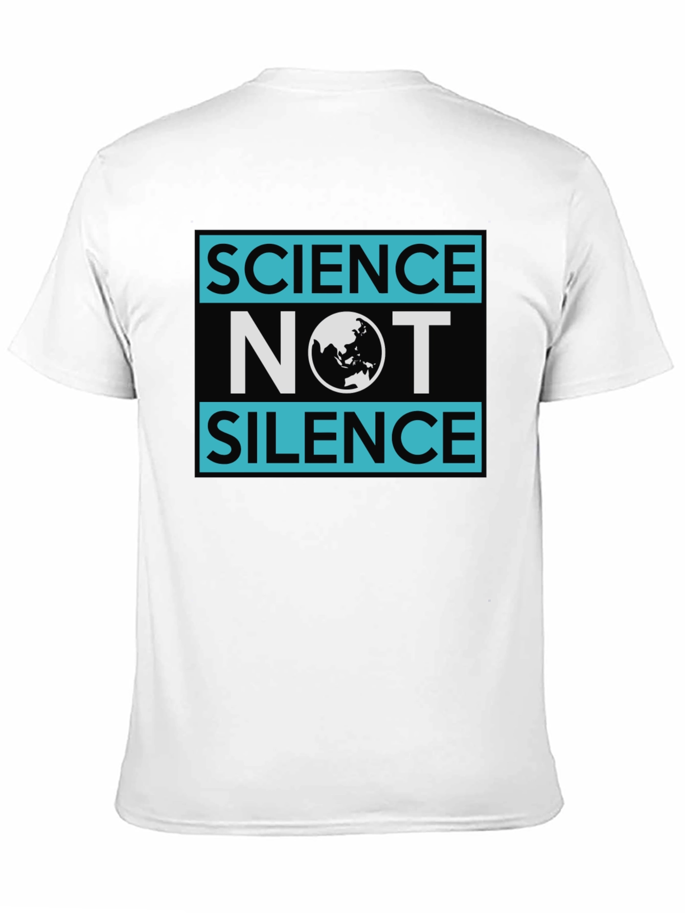 Black Science Not Silence Graphic Tee view 11