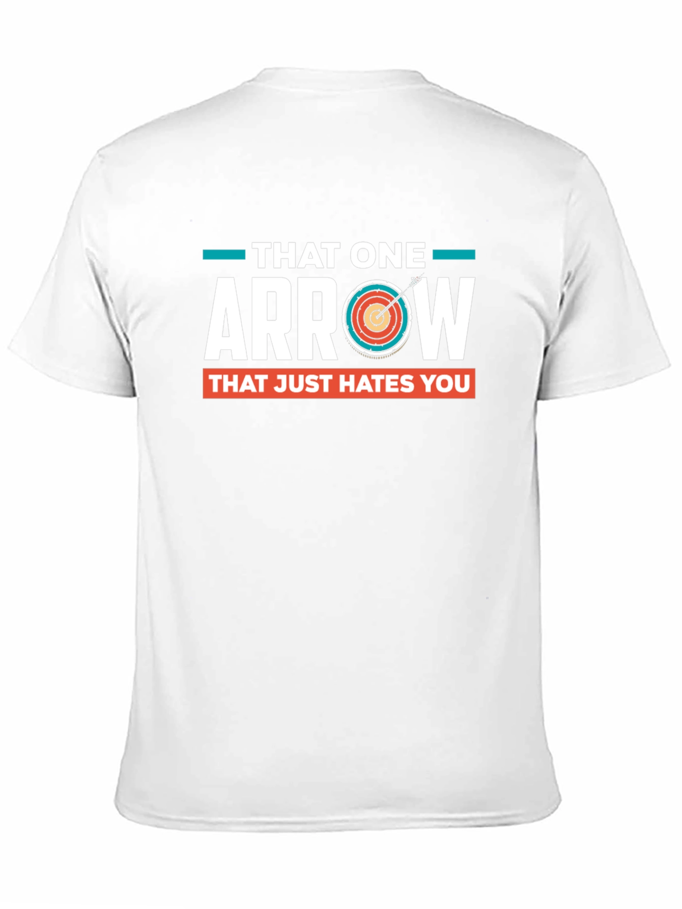 Black Funny Archery Arrow T-Shirt - Hates You view 11