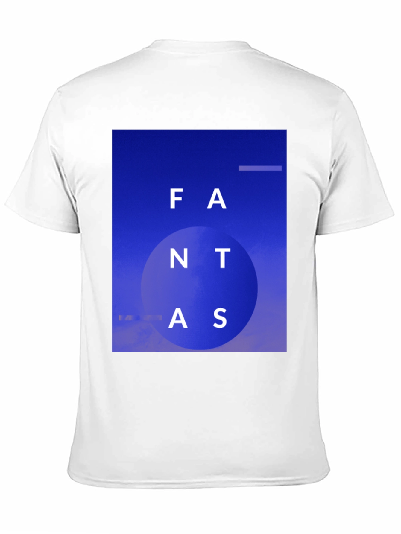 Black Fantastic Blue Graphic Tee view 11