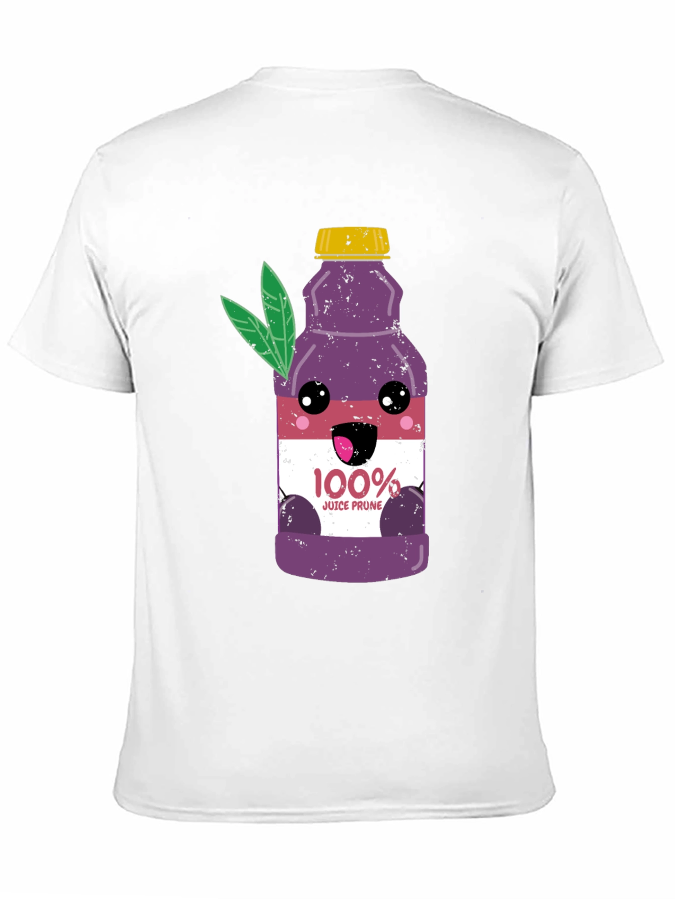 Black Prune Juice Graphic Tee - Funny Cartoon Shirt view 11