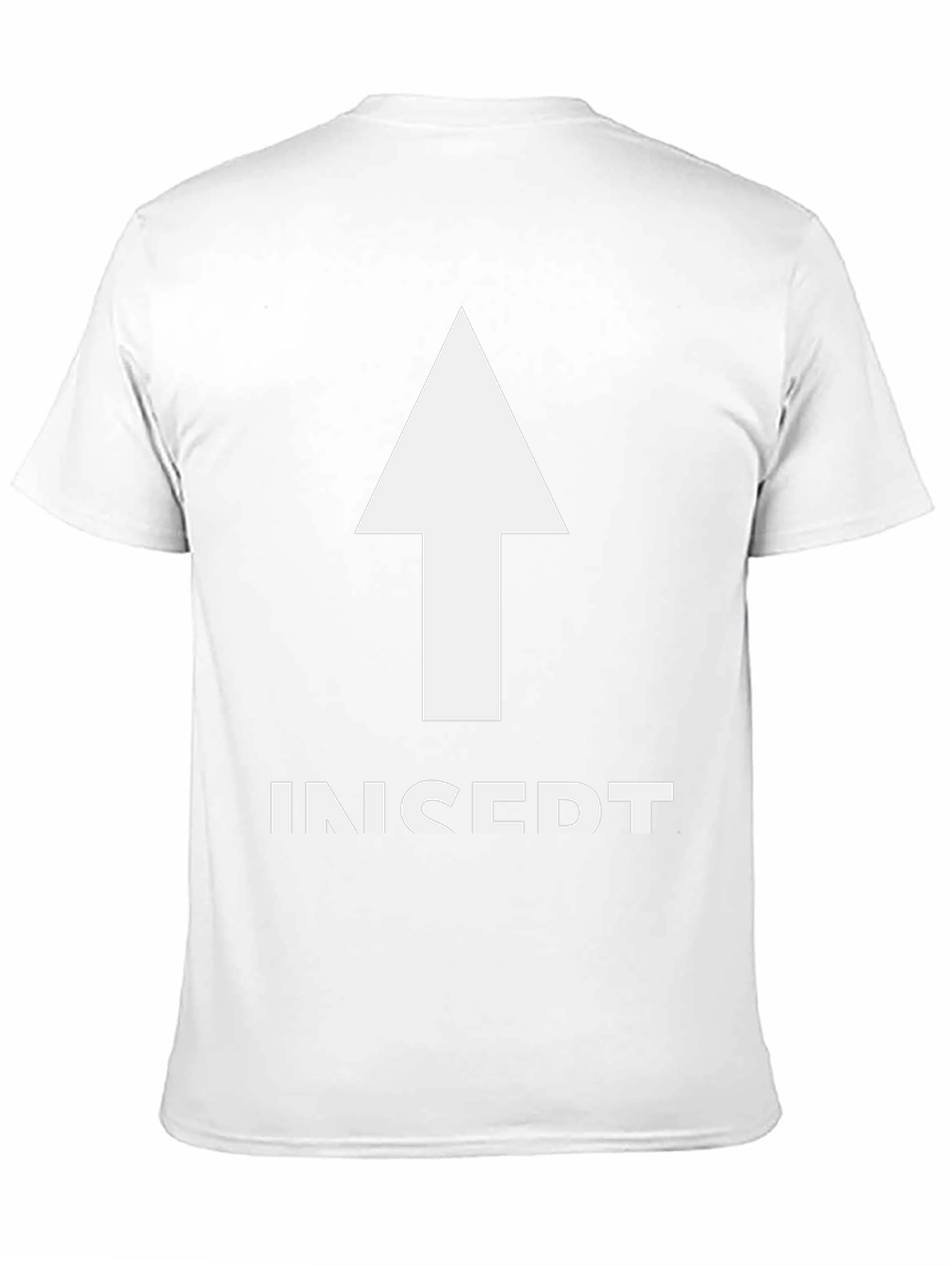 Black Insert Arrow T-Shirt - Fun Graphic Tee view 11