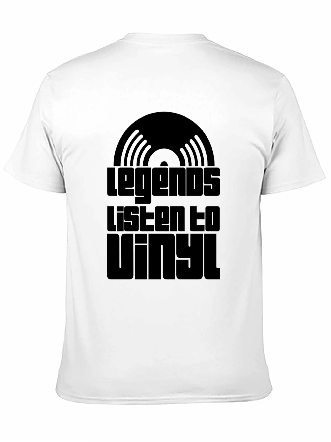 Black Legends Listen to Vinyl T-Shirt view 11