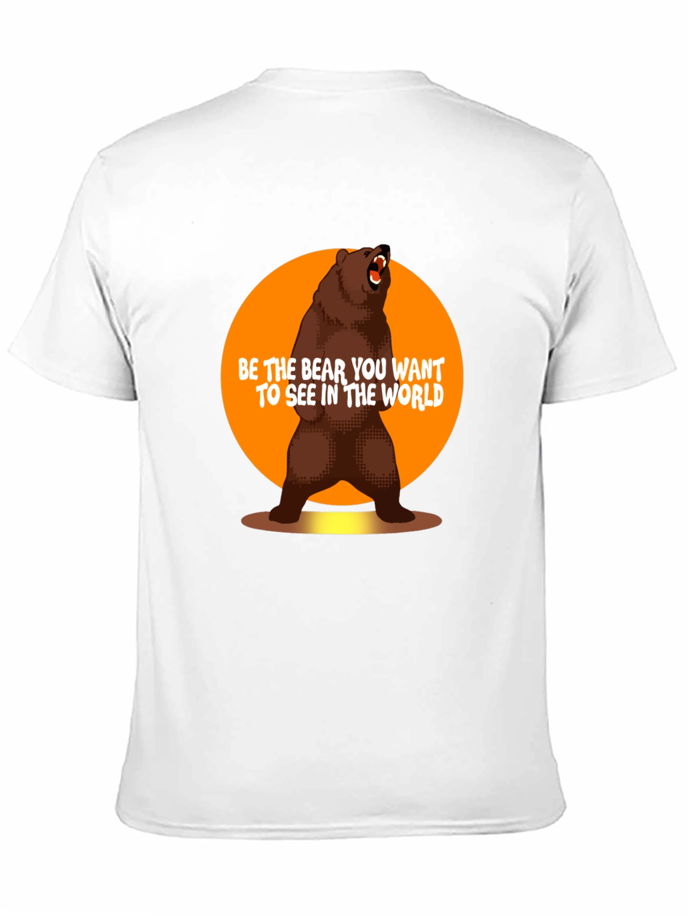 Black Be the Bear T-Shirt - Inspirational Graphic Tee view 11