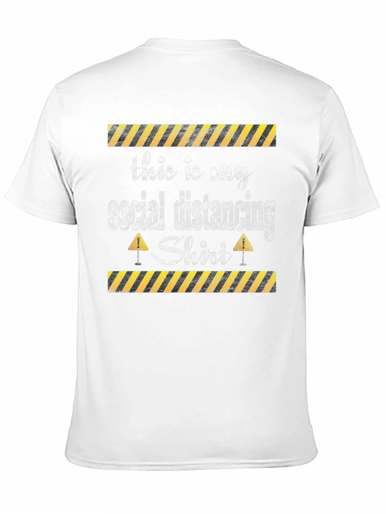Black Social Distancing Shirt - Funny Novelty Tee view 11