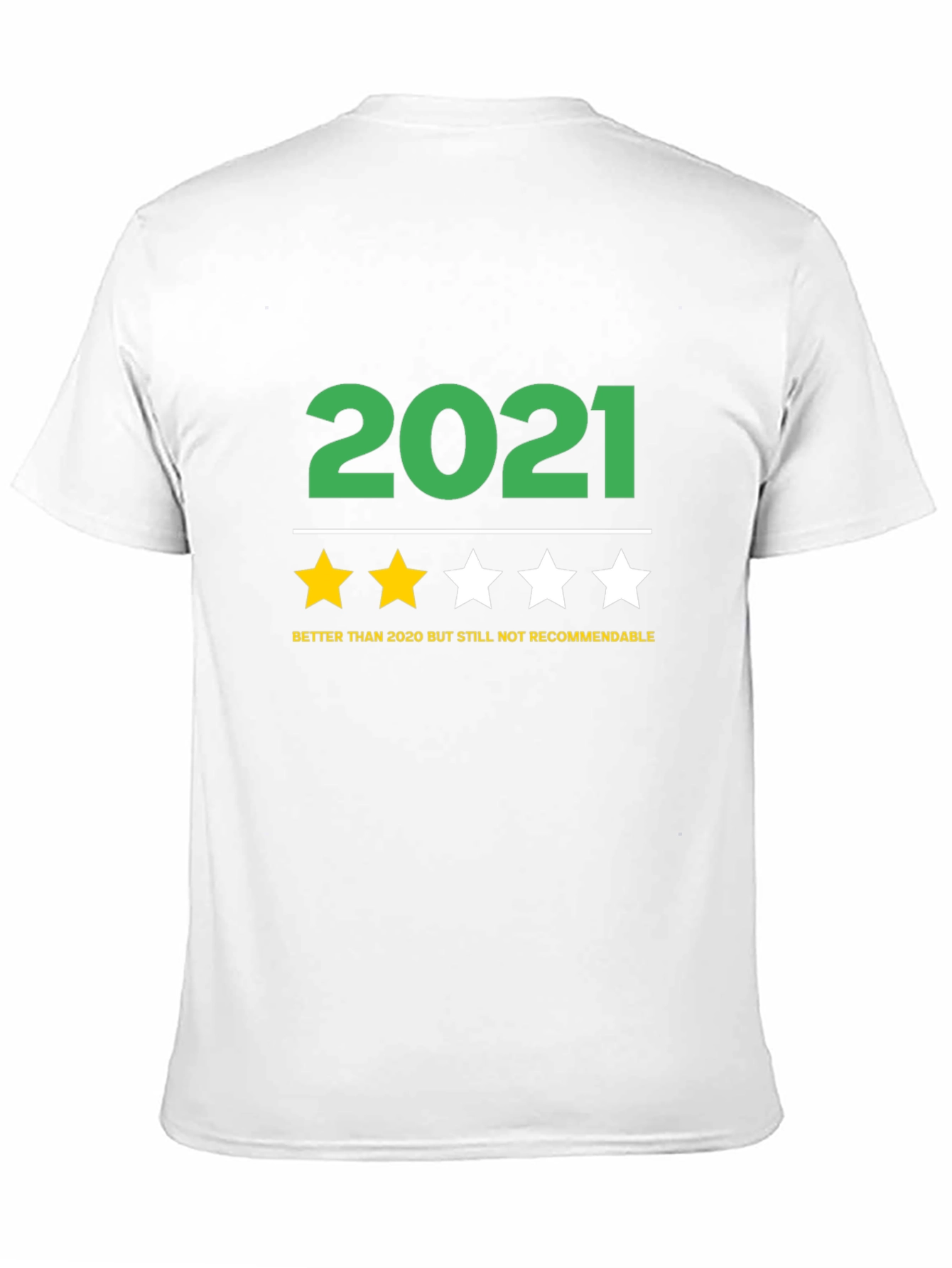 Black 2021 Funny Review T-Shirt - Better Than 2020 view 11
