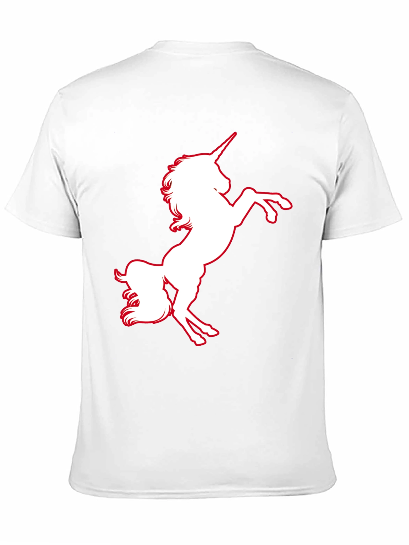 Black Unicorn Graphic T-Shirt - Black Cotton Tee view 11