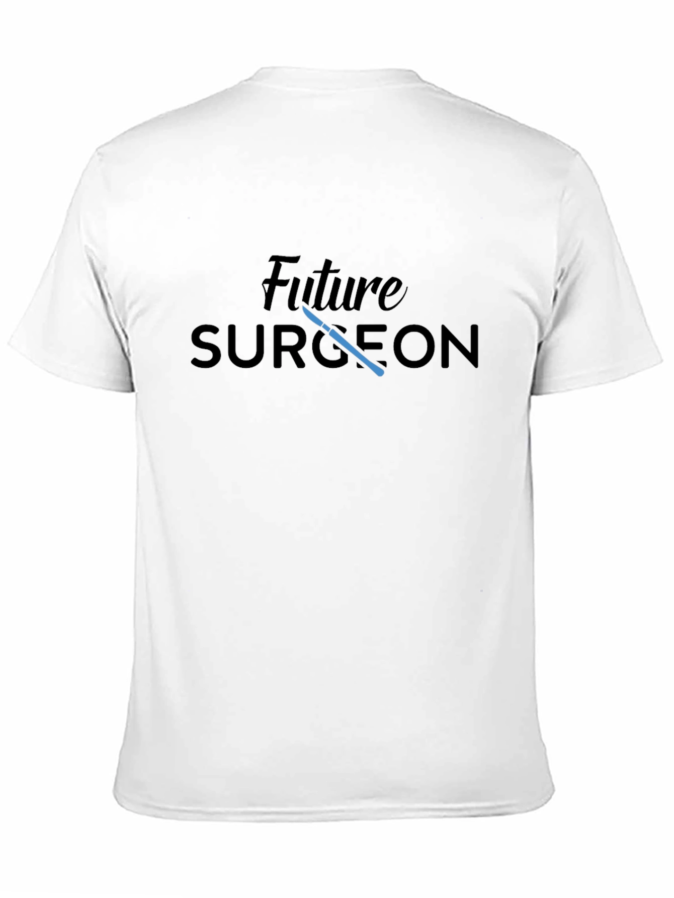 Black Future Surgeon Black T-Shirt Medical Student Gift view 11
