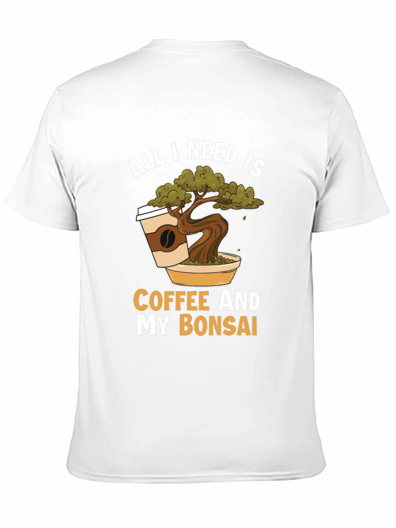 Black Coffee & Bonsai T-Shirt -  Relaxed Fit view 11