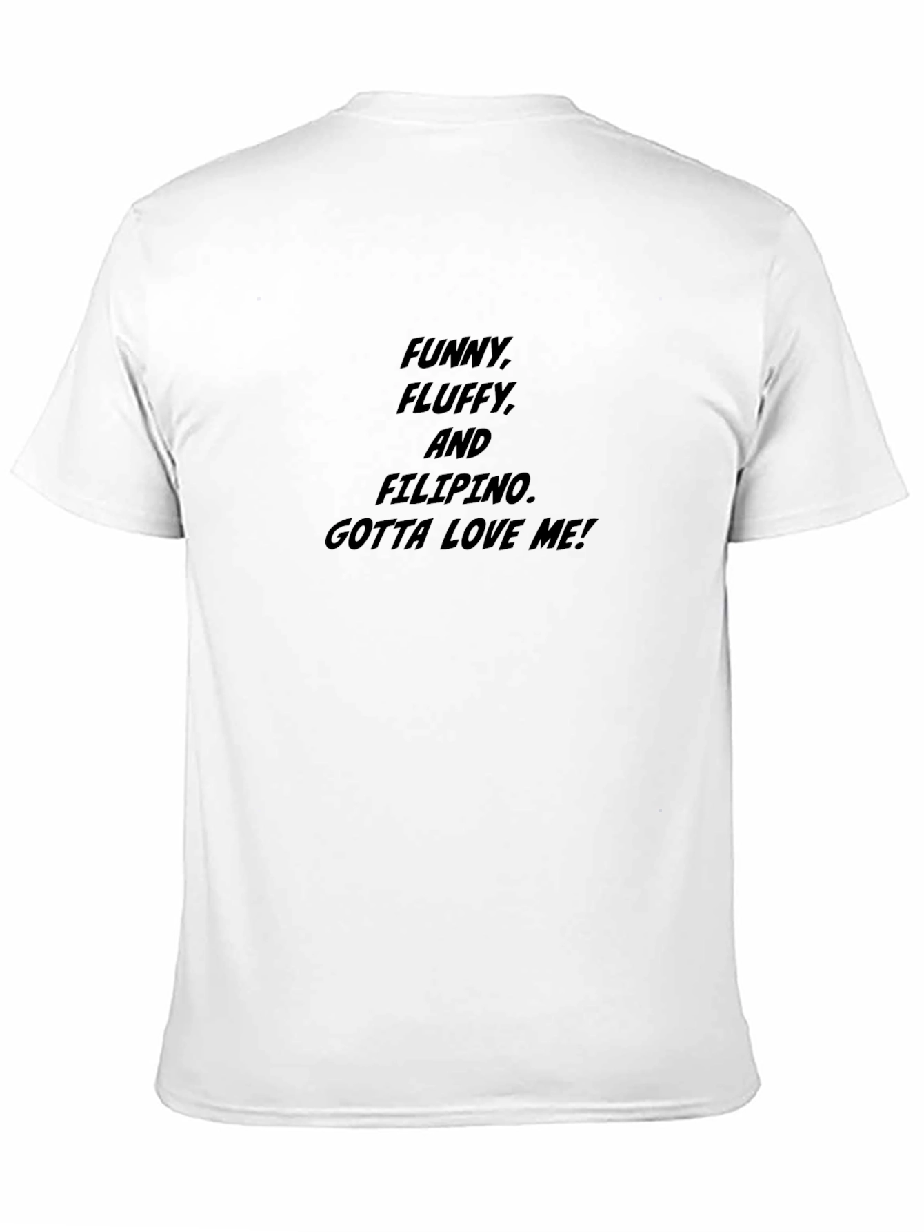 Black Funny Filipino Slogan Tee - Soft, Stylish Crew Neck T-Shirt view 11