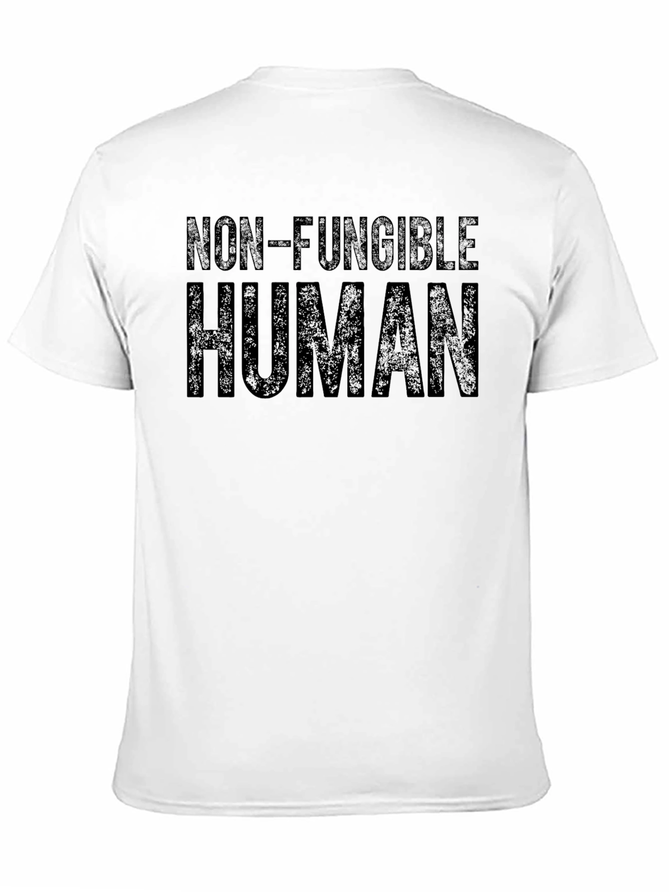 Black Non-Fungible Human Graphic Tee view 11