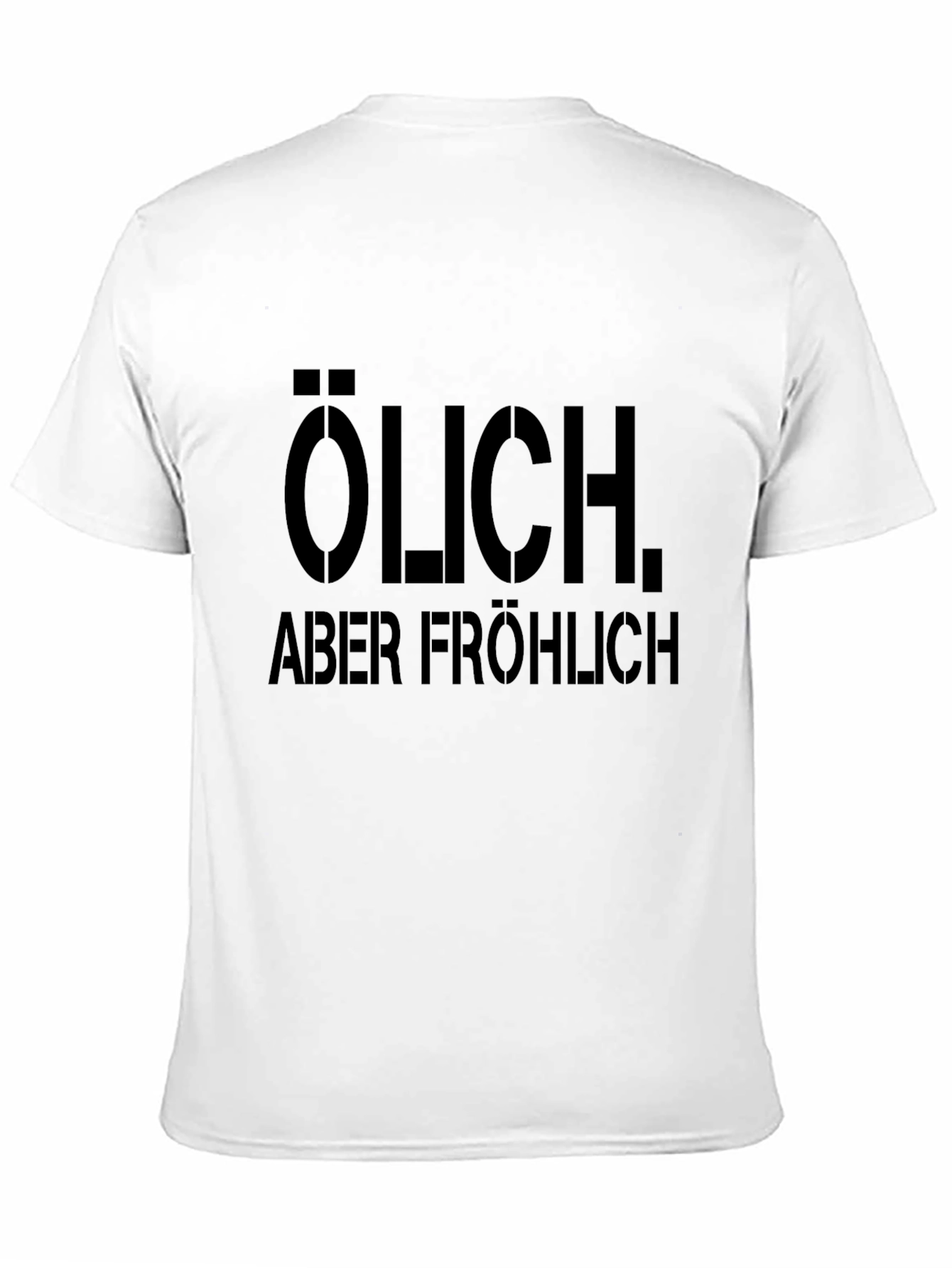 Black ÖLICH Aber Fröhlich - Black Graphic Tee view 11