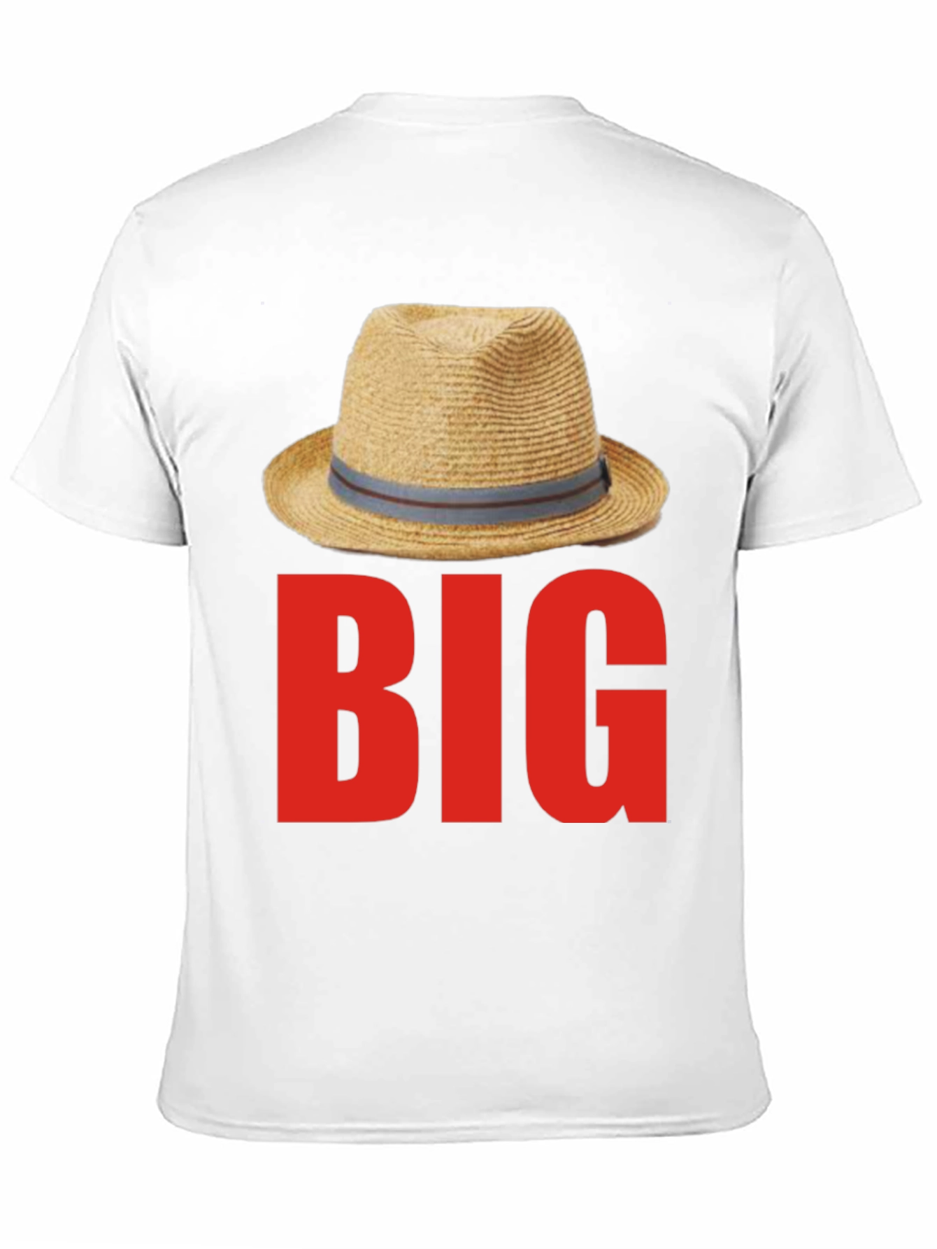 Black Big Hat Graphic T-Shirt - Bold Statement Tee view 11