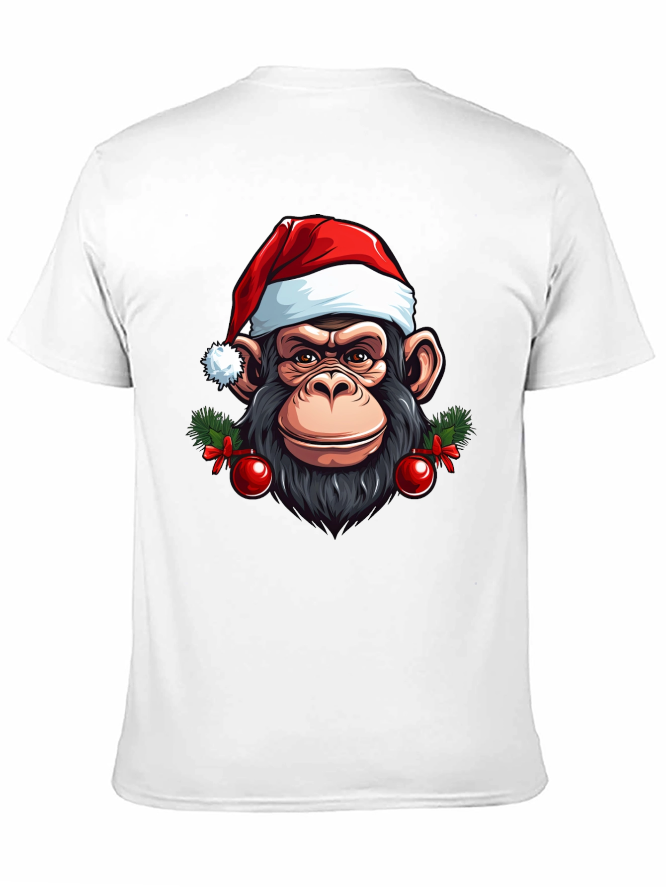 Festive Monkey Graphic Tee - 11