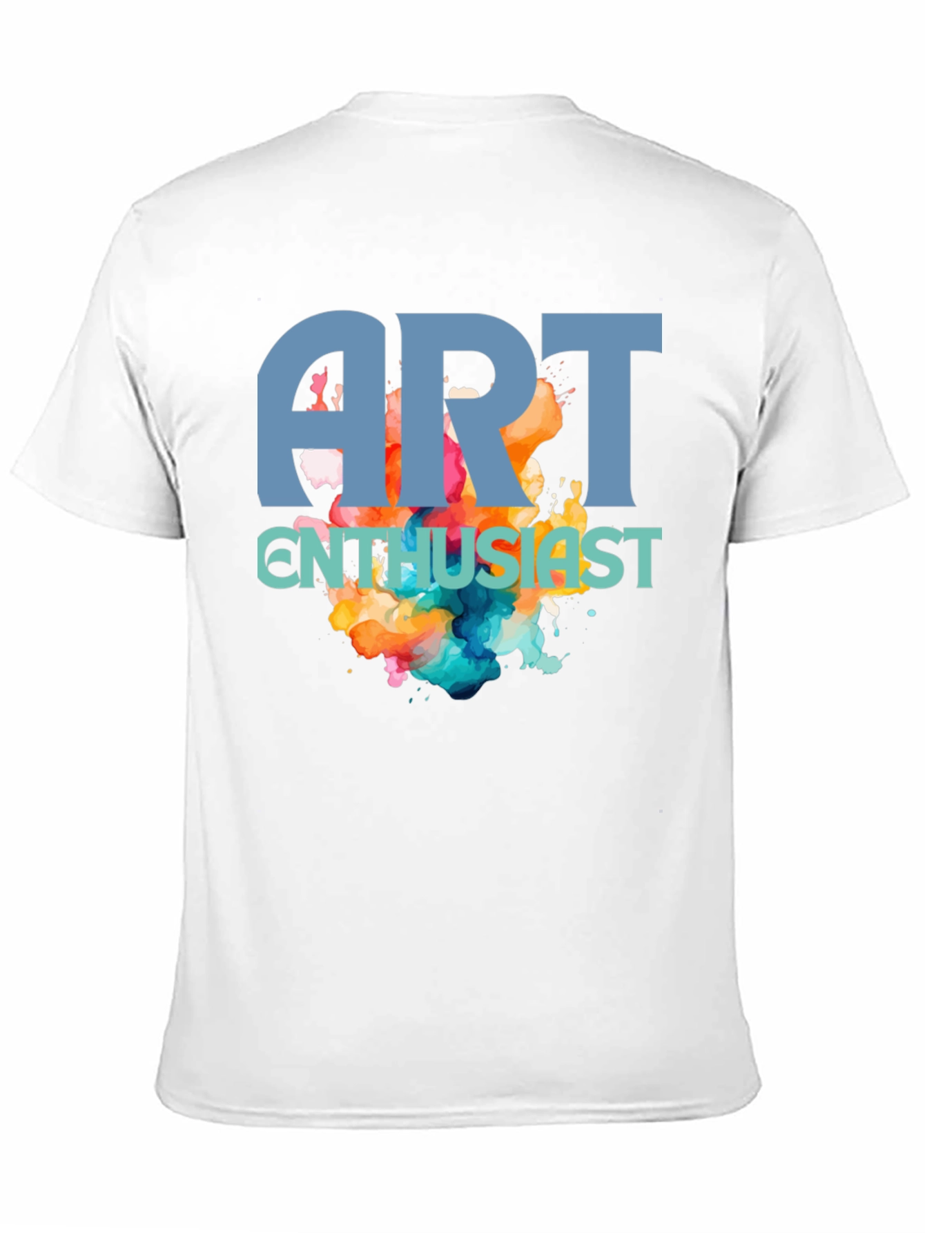Black Art Enthusiast T-Shirt - Artistic Design view 11