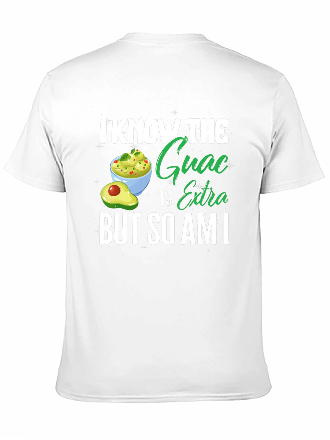 Black Guac Is Extra Tee - Avocado Lover's Shirt view 11