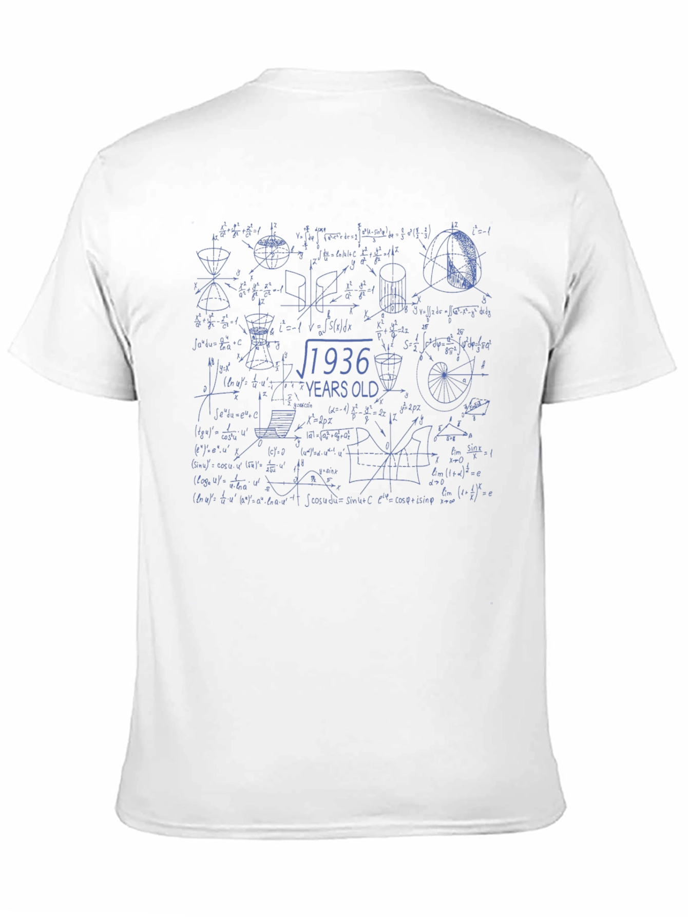 Black Math Equation Birthday T-Shirt view 11