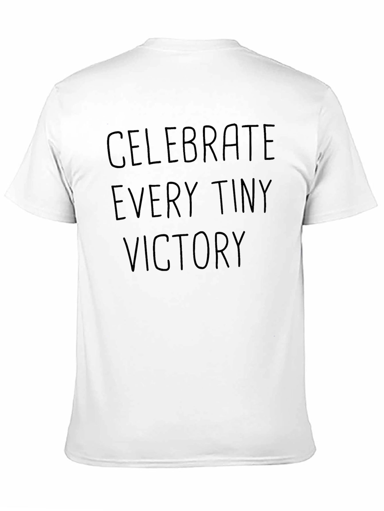 Black Celebrate Every Tiny Victory - Black Graphic Tee view 11